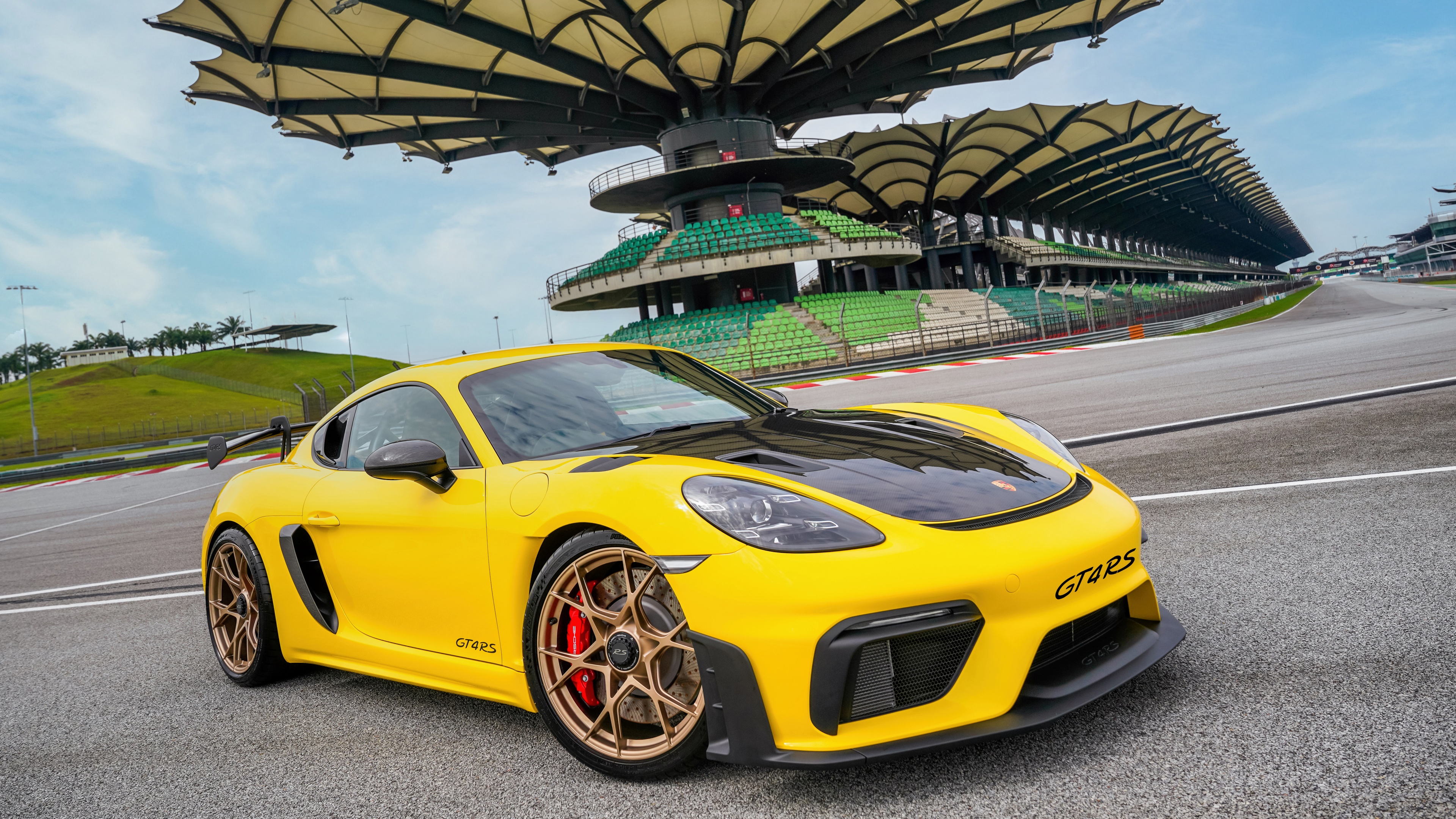 Porsche 718 Cayman GT4 RS Wallpaper 4K, Sports cars