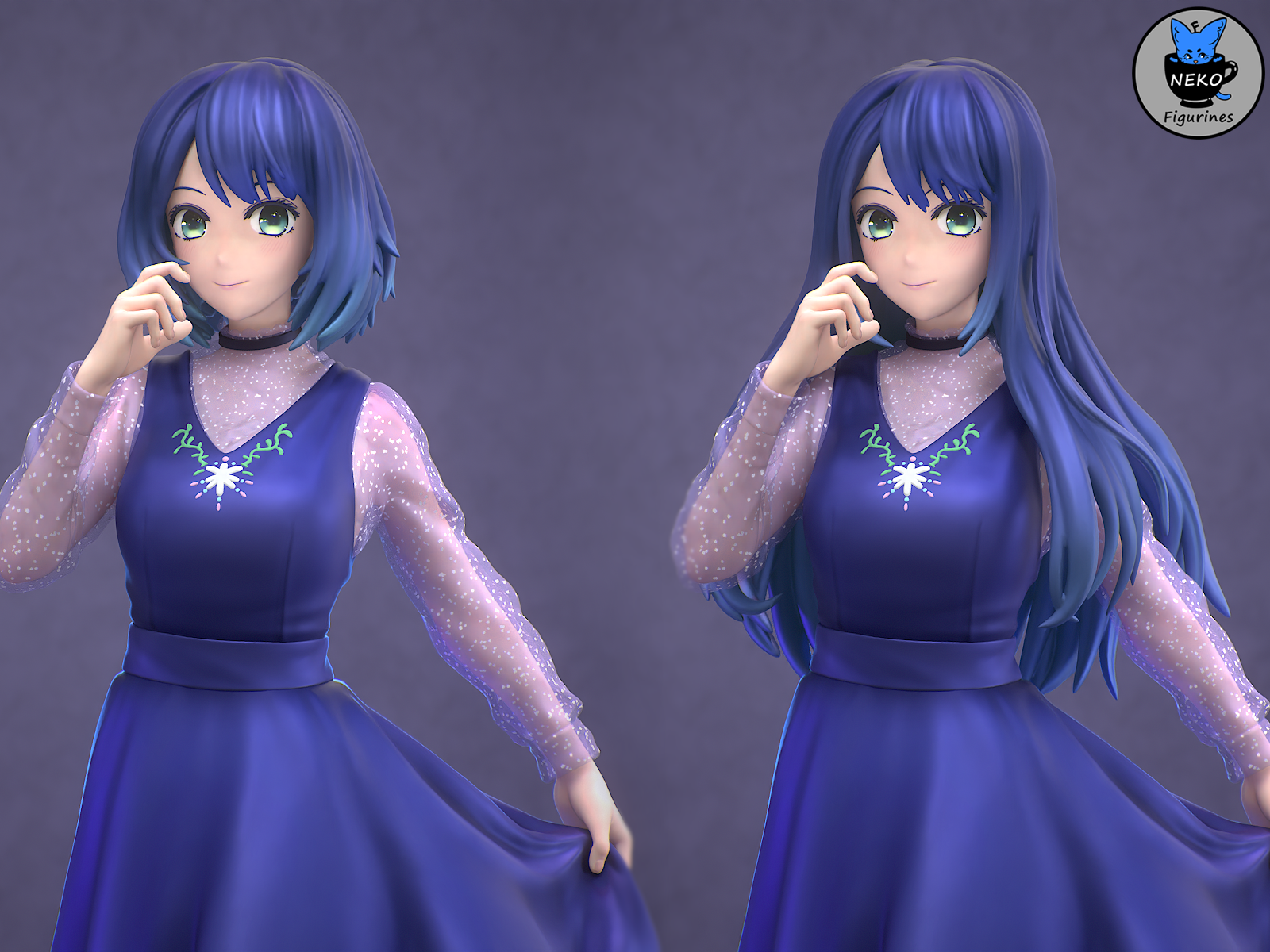 3D file Akane Kurokawa No Ko Anime Figurine for 3D Printing・3D printing to download・Cults