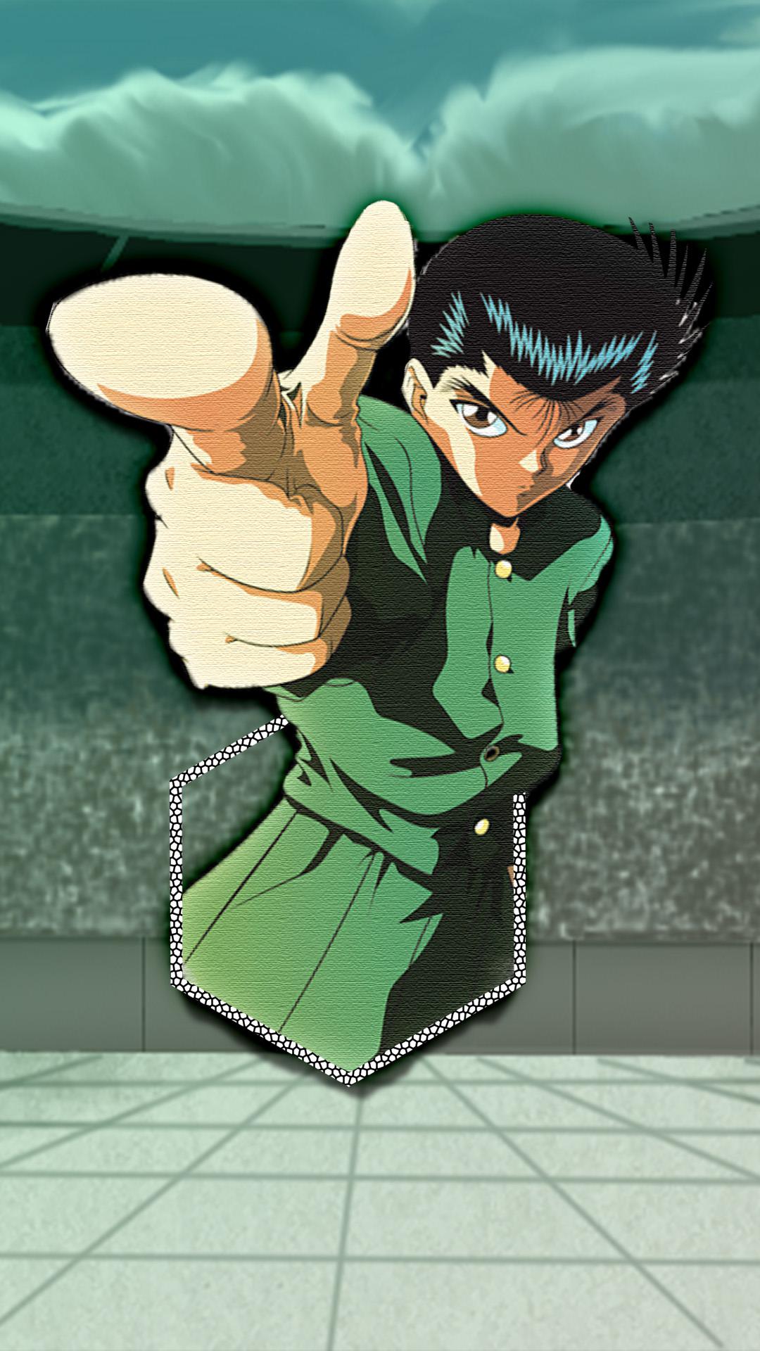 Saw Someone Looking For a Yusuke Mobile Wallpaper, So I Made One. Would You Guys Wanna See More?