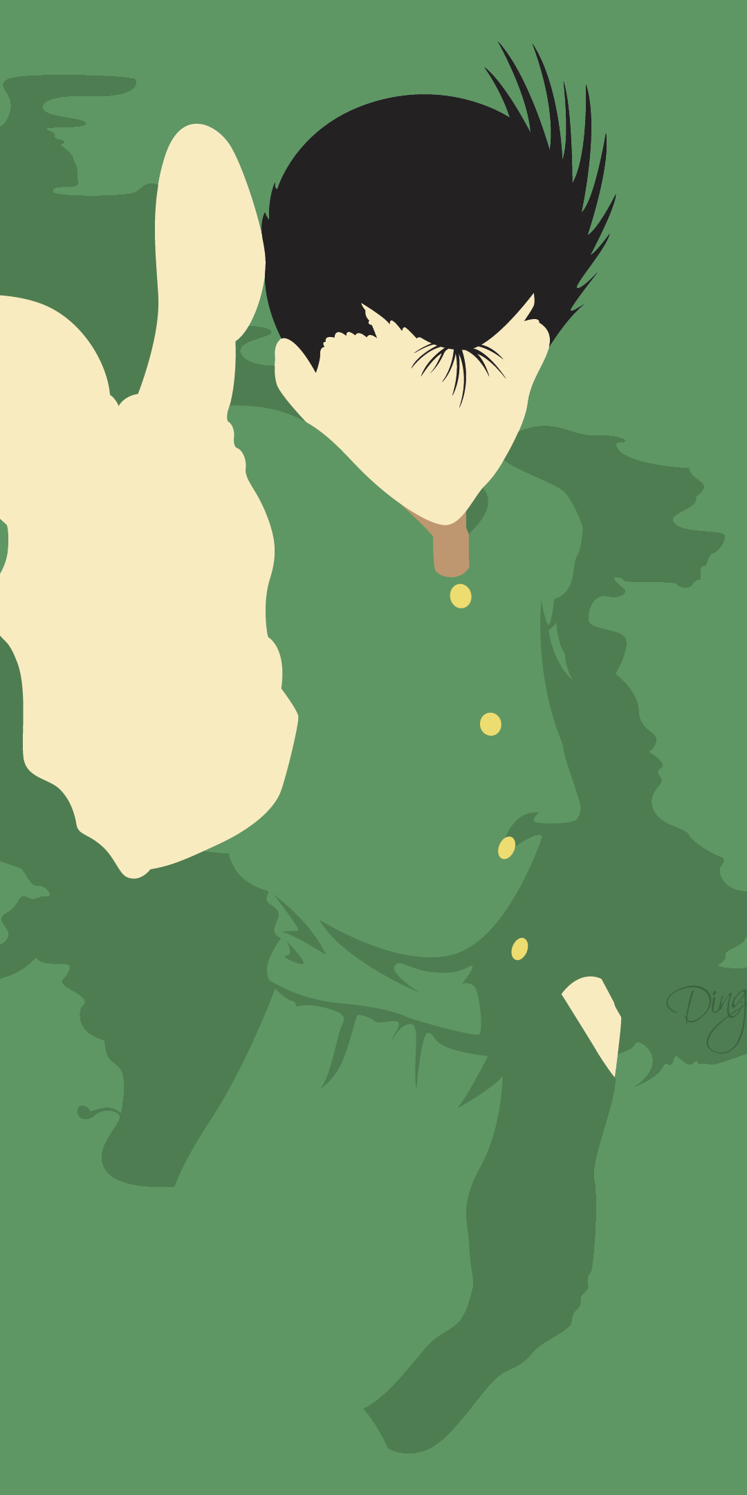 Wallpaper / Anime Yu Yu Hakusho Phone Wallpaper, Yusuke Urameshi, 1080x2160 free download