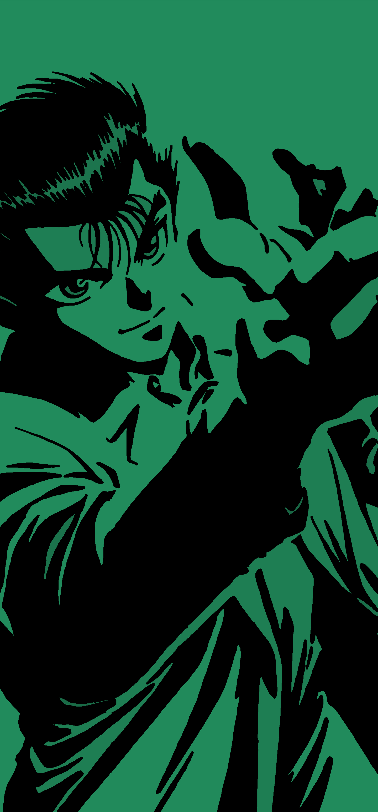 Yu Yu Hakusho Cell Walls [1440x3088]