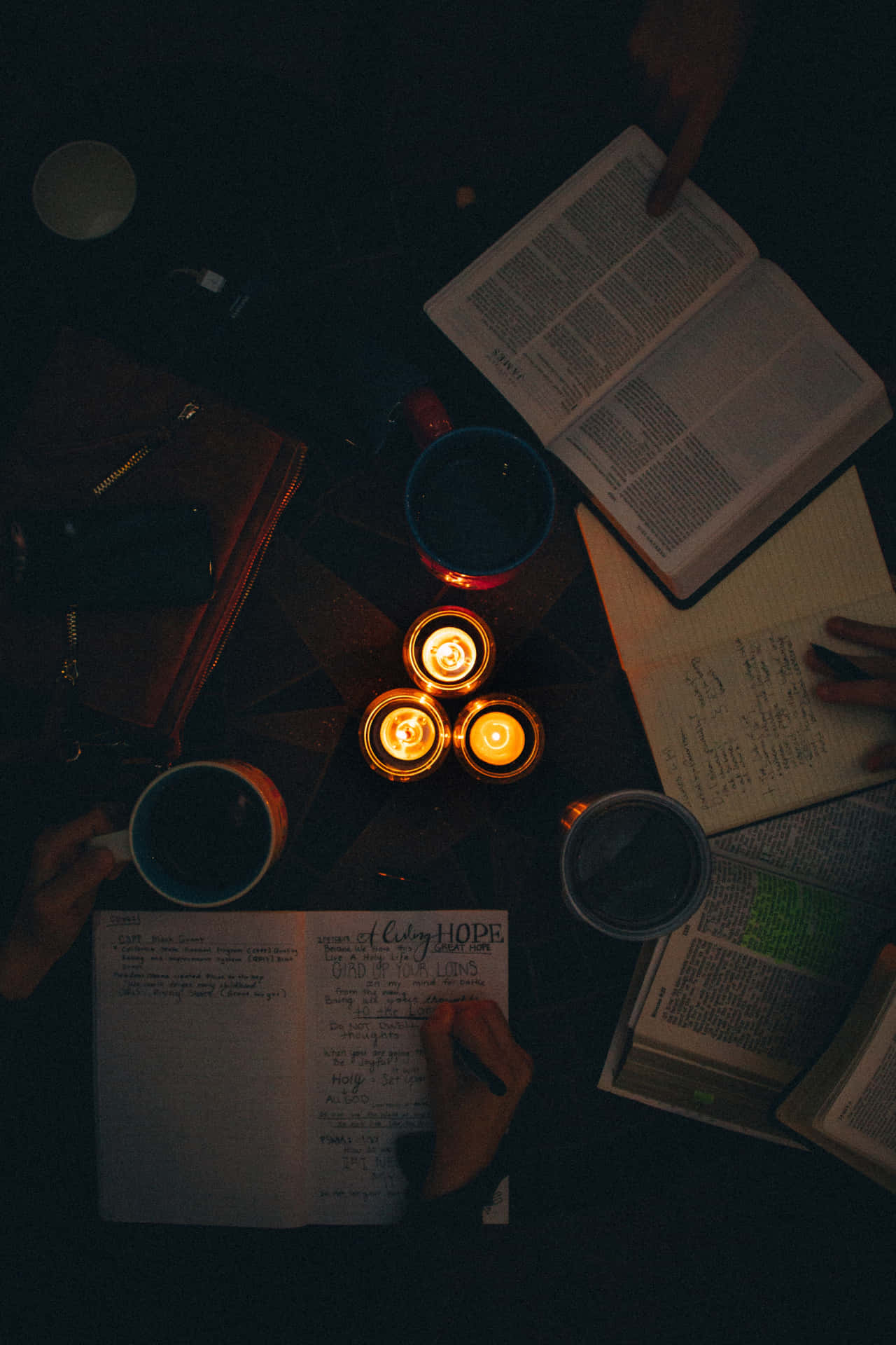 Download Studious In The Dark Wallpaper