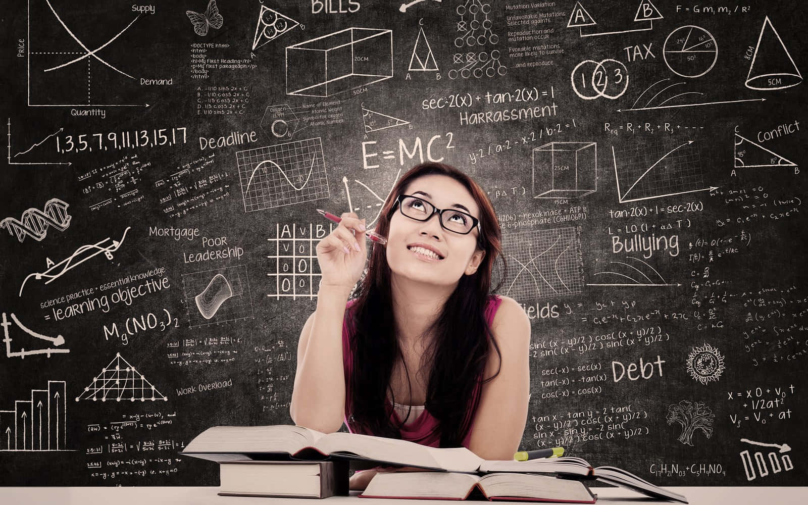 Studious Wallpaper