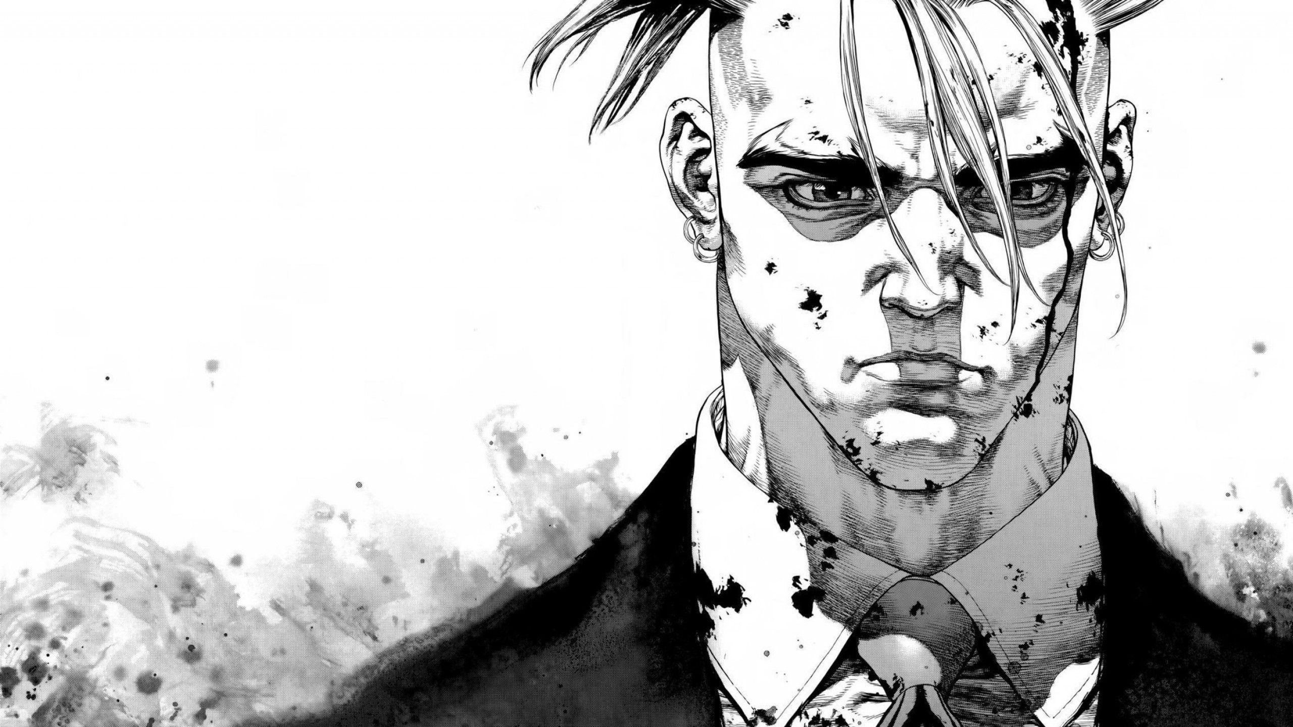 Free download Black and White Manga Wallpaper Top Free Black and White Manga [2560x1440] for your Desktop, Mobile & Tablet. Explore Wallpaper Manga. Manga Wallpaper, Manga Wallpaper HD, Manga Picture Wallpaper