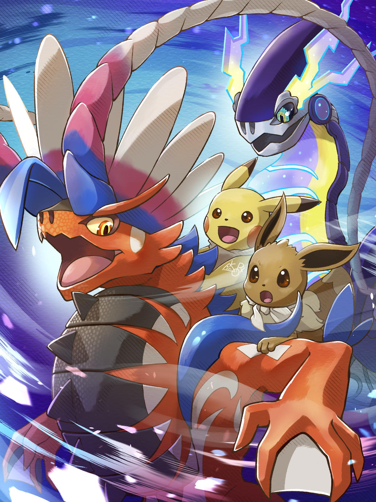 Miraidonémon Scarlet & Violet Anime Image Board
