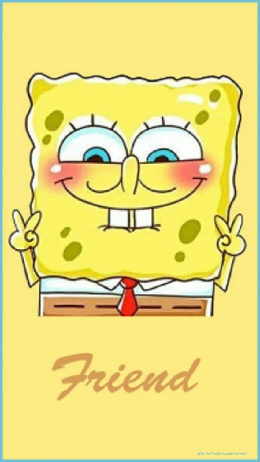 Free download Download Sponge Bob Cute Matching Best Friend Wallpaper Design [850x1511] for your Desktop, Mobile & Tablet. Explore Preppy BFF Wallpaper. Bff Wallpaper, Bff Wallpaper, Bff Background