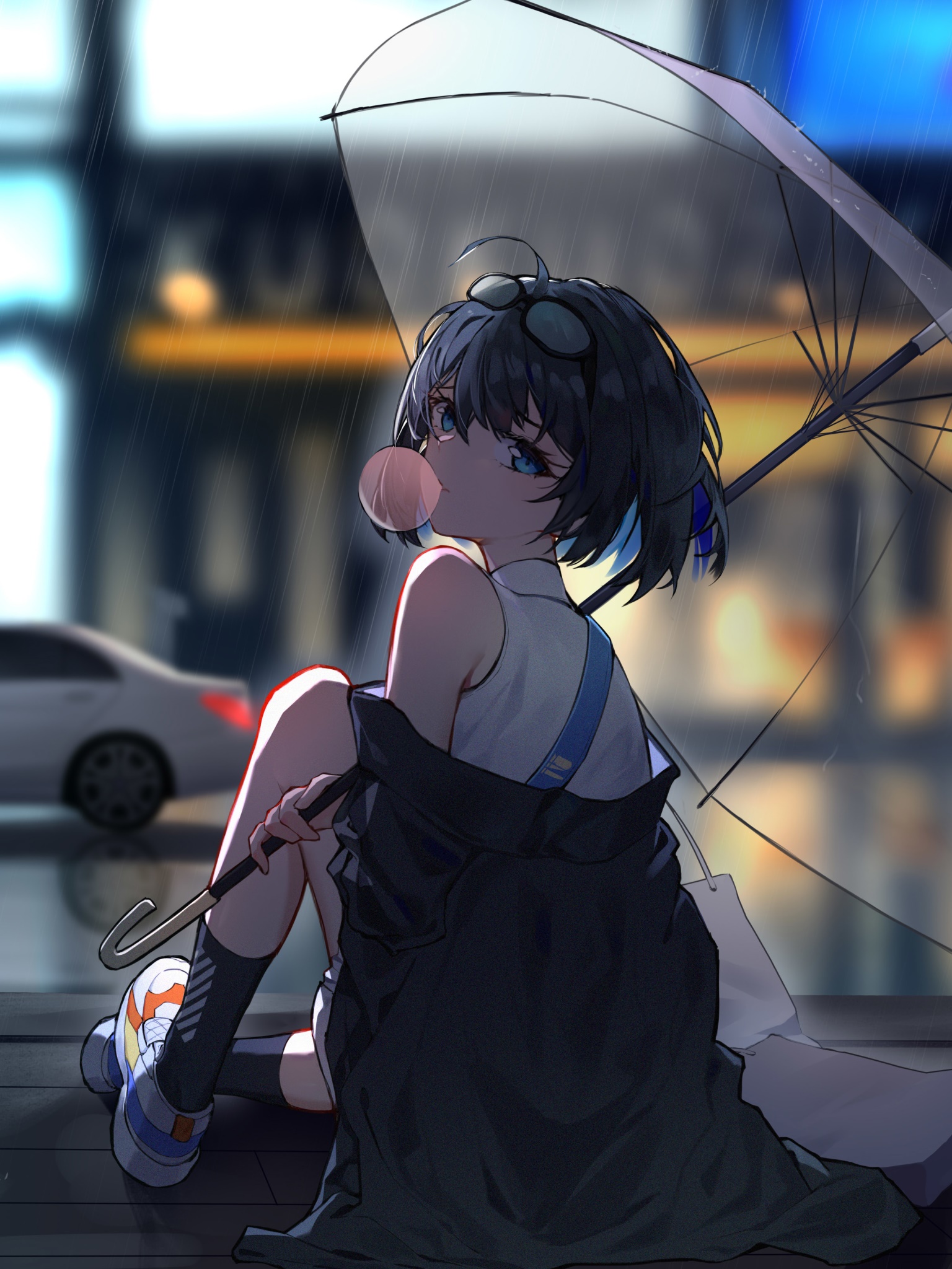 Wallpaper / Video Game Honkai Impact 3rd Phone Wallpaper, Umbrella, Seele Vollerei, 1536x2048 free download