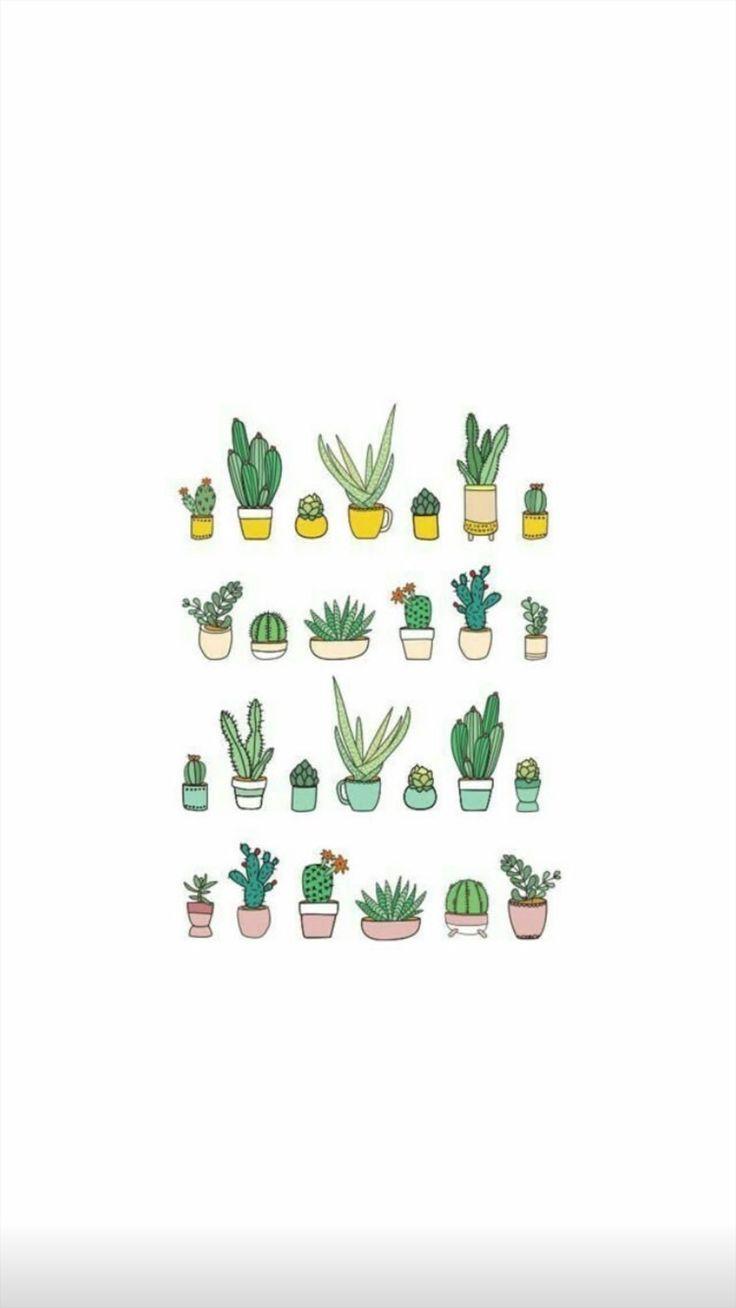 Plant Cartoon Wallpaper