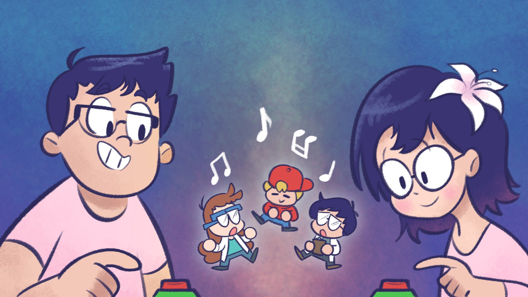 Rhythm Doctor so much for playing our game, and ! We had so, so much fun watching you two stream! We're so glad you liked it