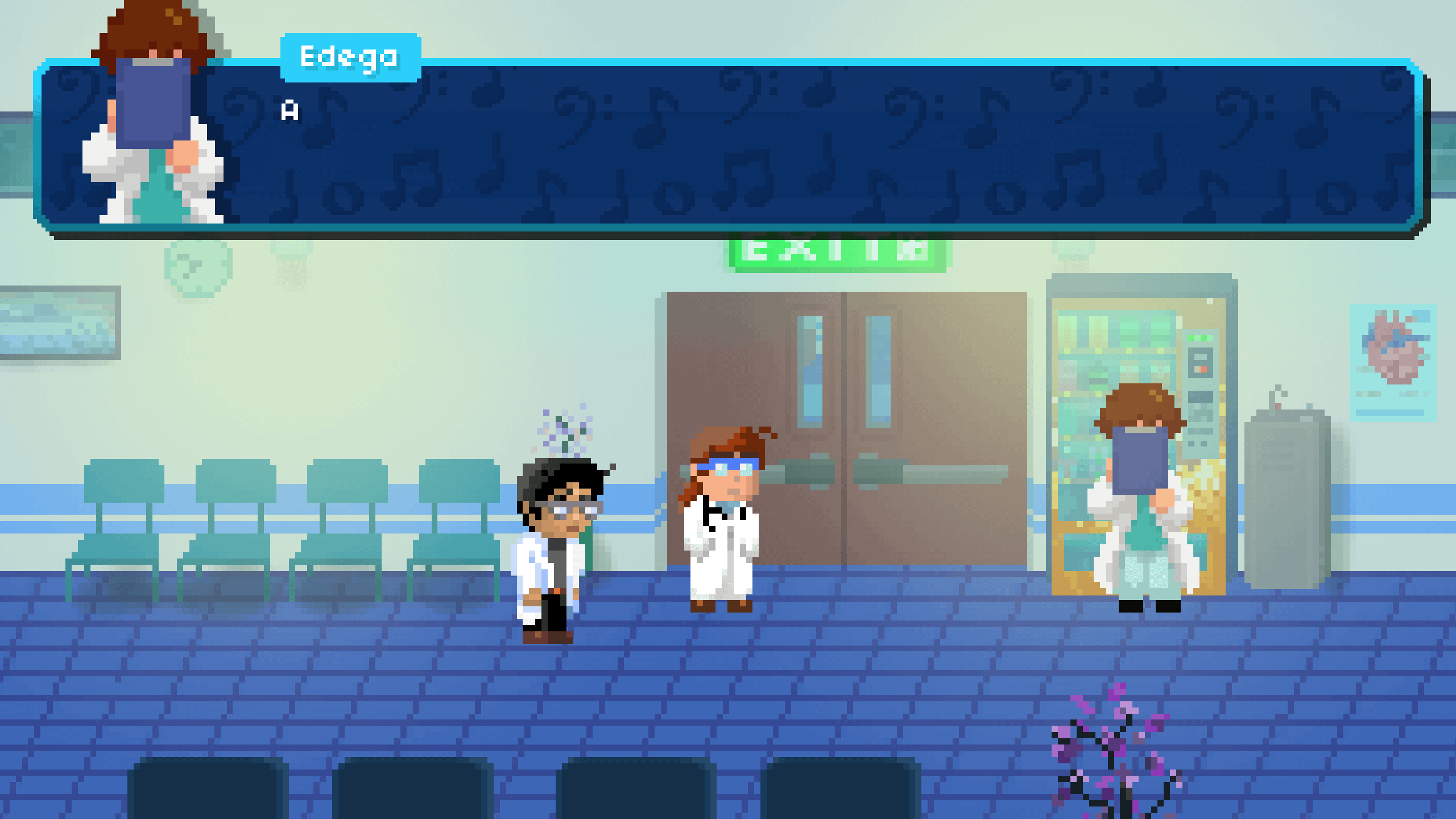Hey, doctor mike I found this game called rhythm doctor and I think you could try it. The game's basic premise is that you are an intern at a hospital working