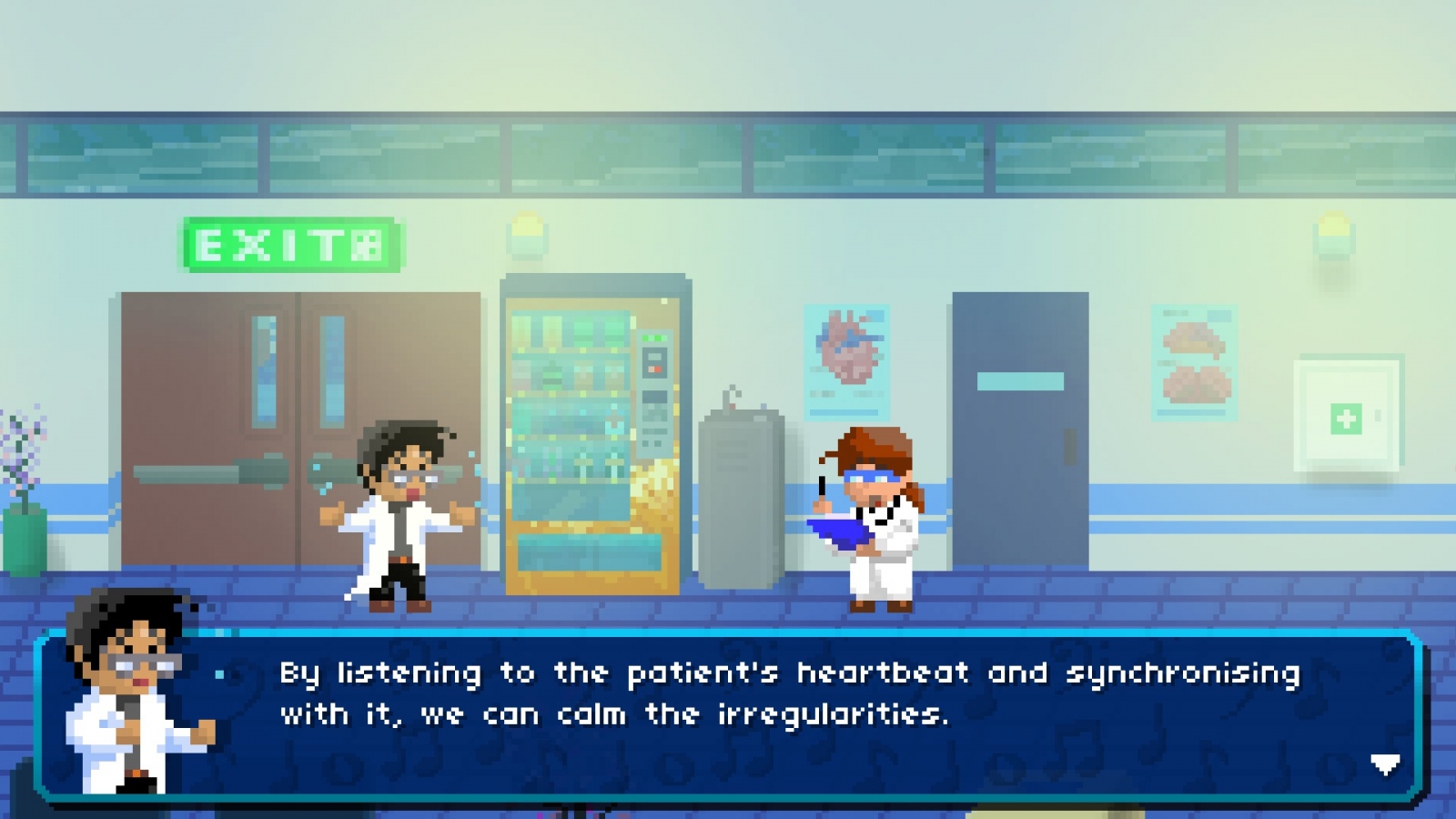 Friday night fibrillating - Rhythm Doctor Early Access preview
