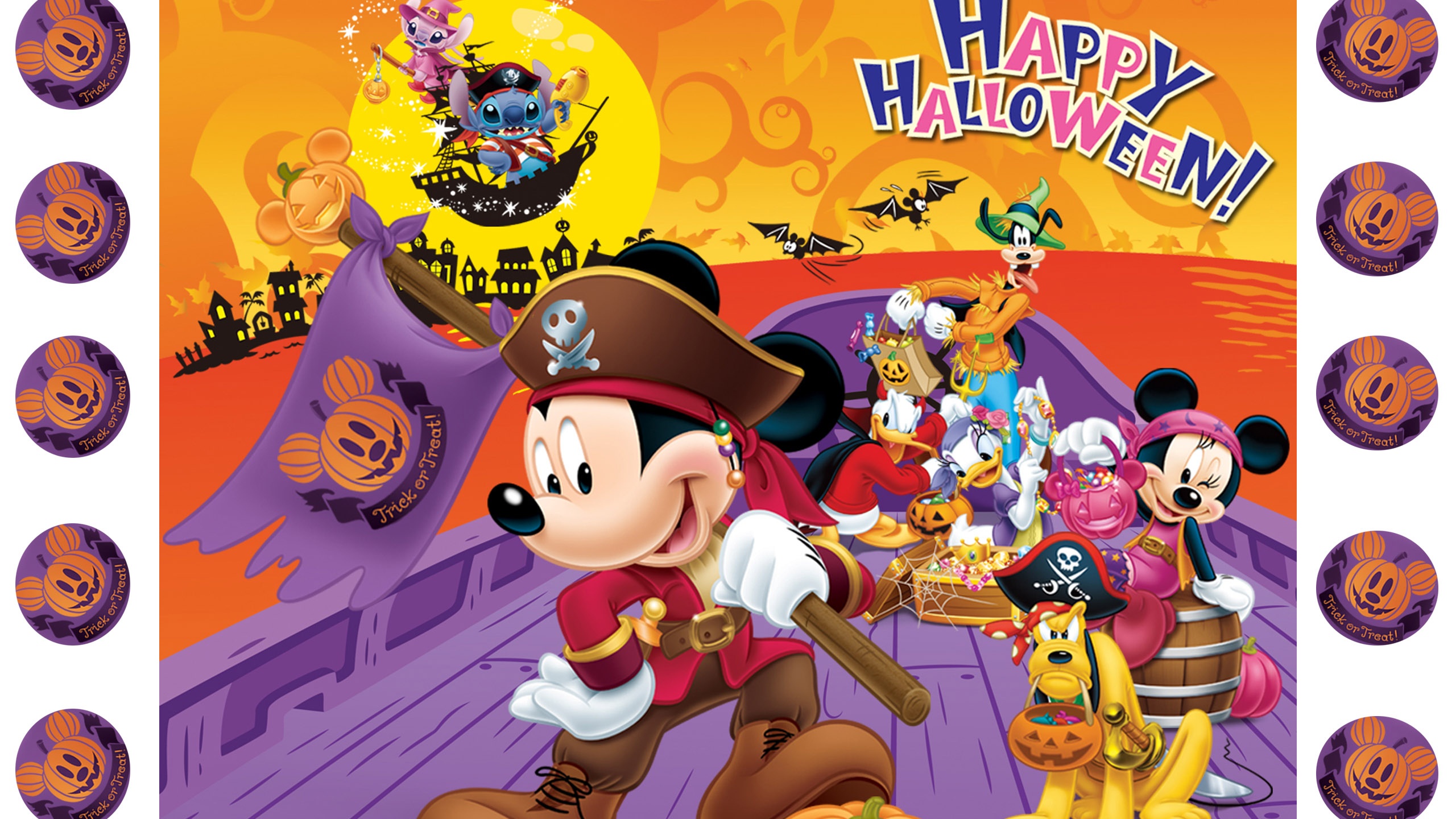 Free download WallSE Disney Mickey Mouse Halloween [2560x1440] for your Desktop, Mobile & Tablet. Explore Disney Halloween Computer Wallpaper. Halloween Computer Background, Disney Halloween Wallpaper Background, Disney Computer Background
