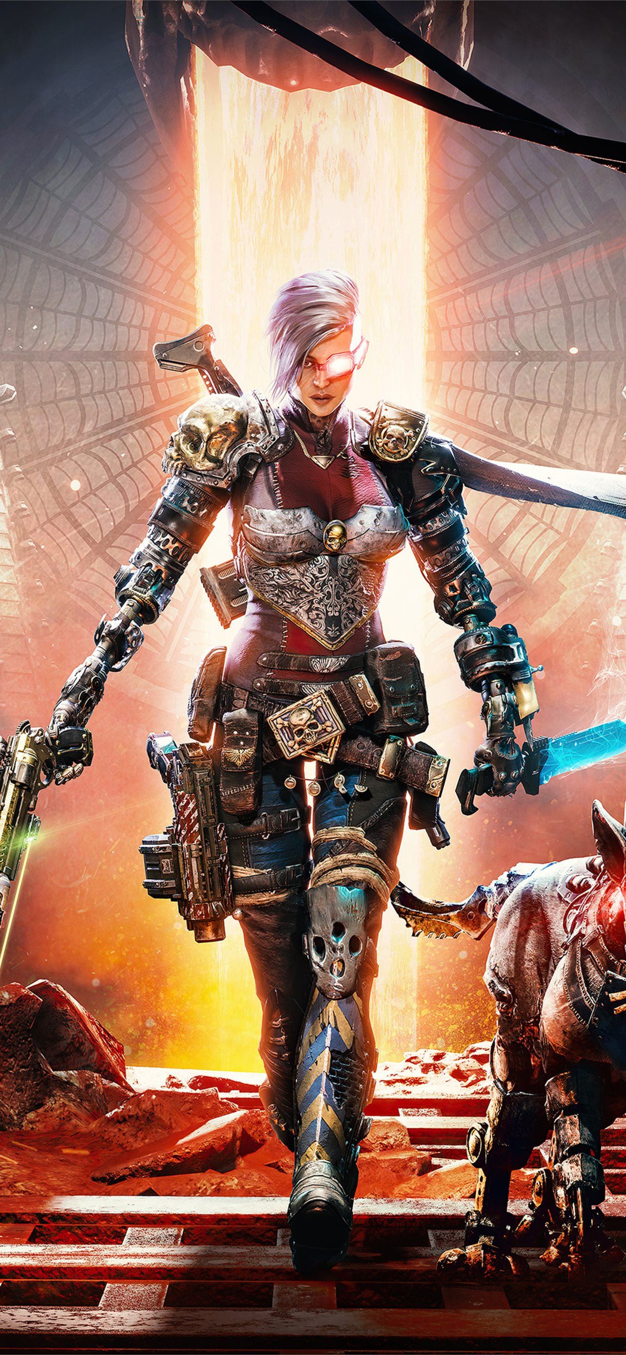necromunda hired gun warhammer 40000 iPhone Wallpaper Free Download