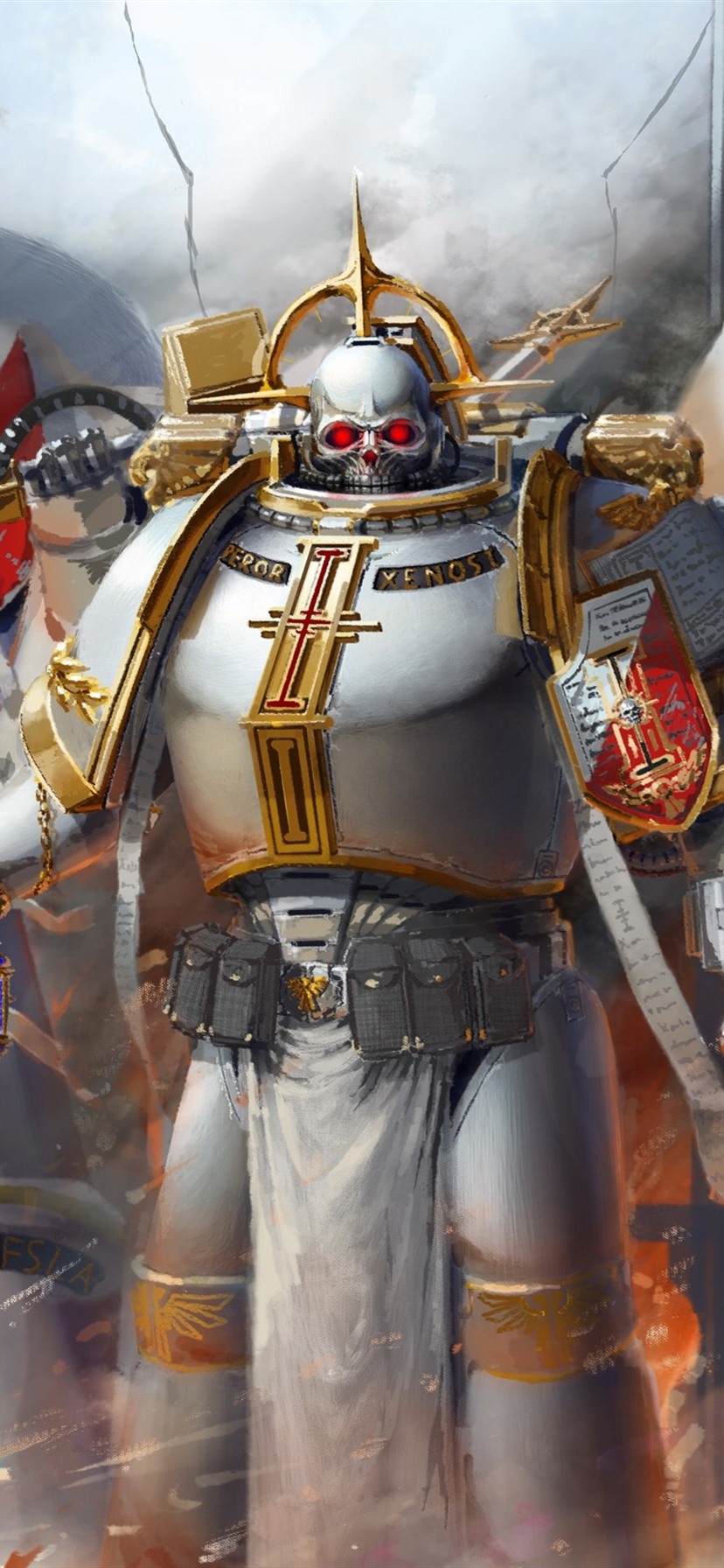 Warhammer 40K, Grey Knights, Art Picture 1080x1920 IPhone 8 7 6 6S Plus Wallpaper, Background, Picture, Image