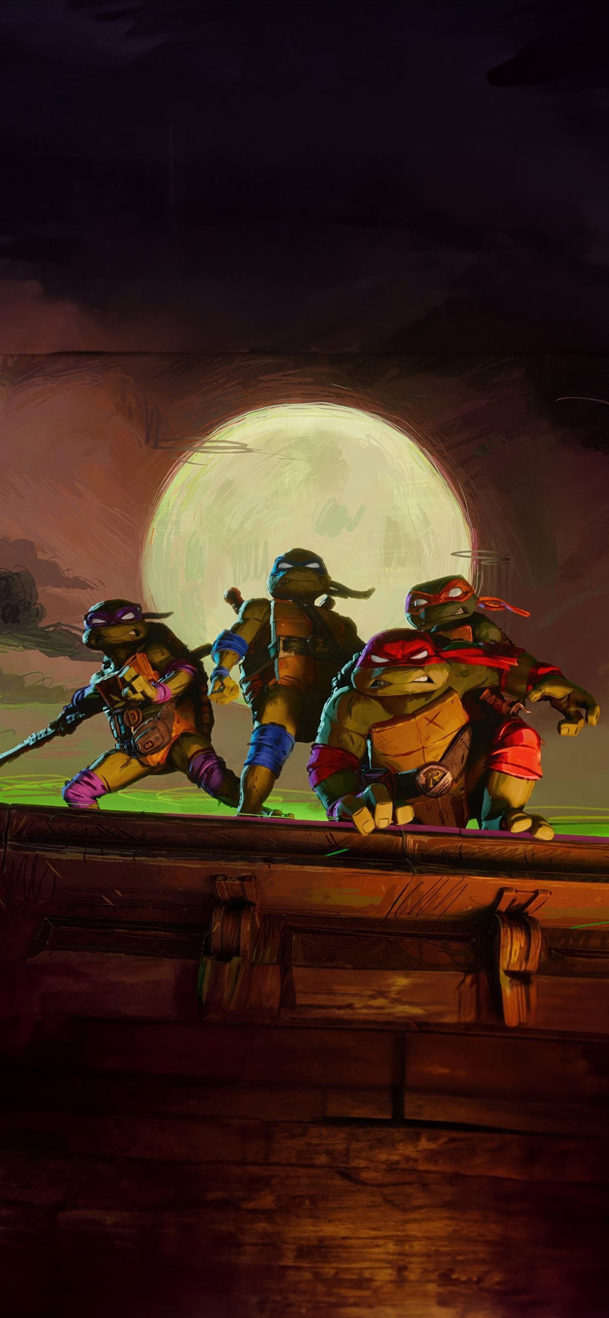 2023 teenage mutant ninja turtles mutant mayhem mo. iPhone Wallpaper Free Download