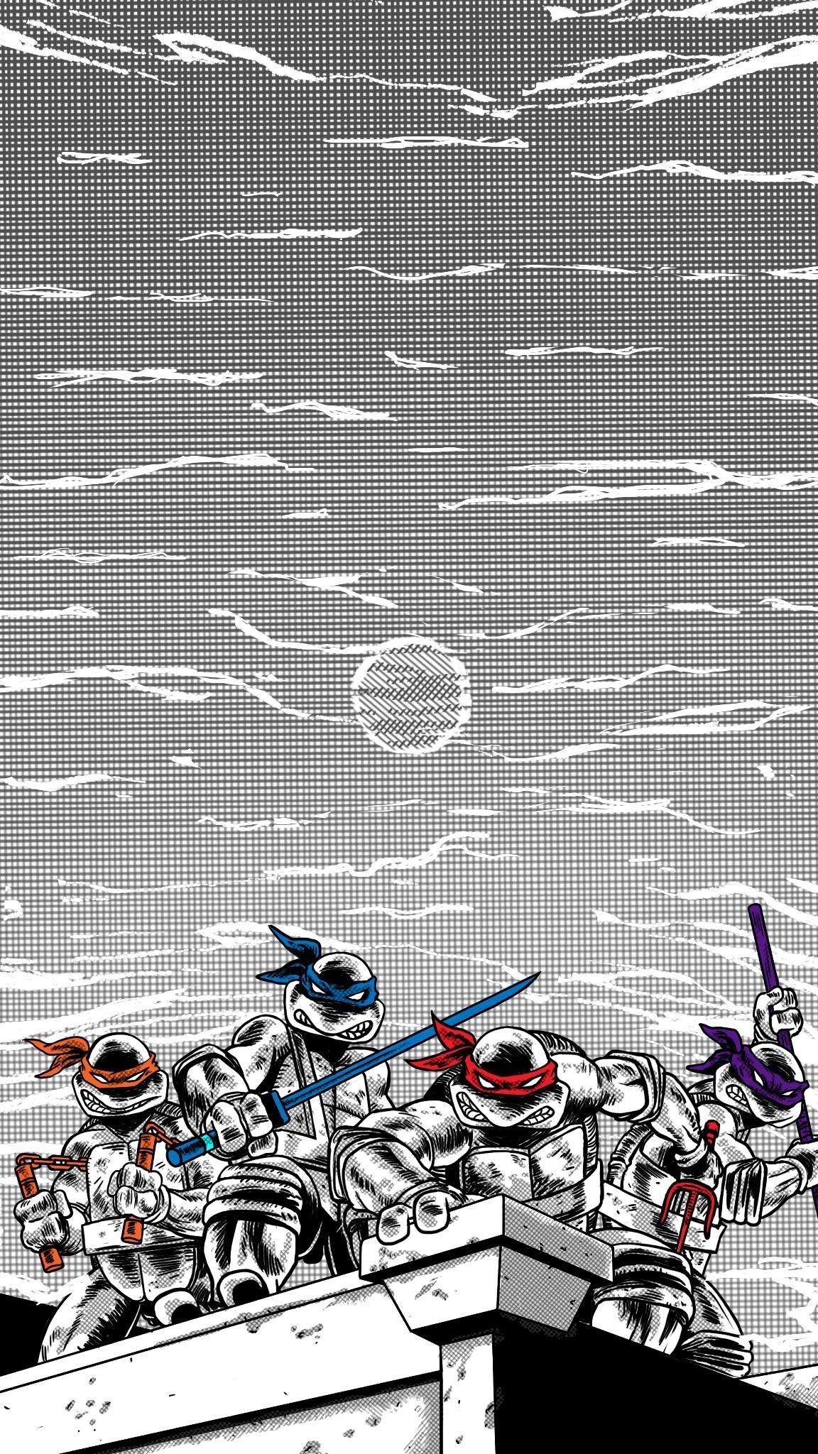 Tmnt Wallpaper? I'm looking for a mirage Style one