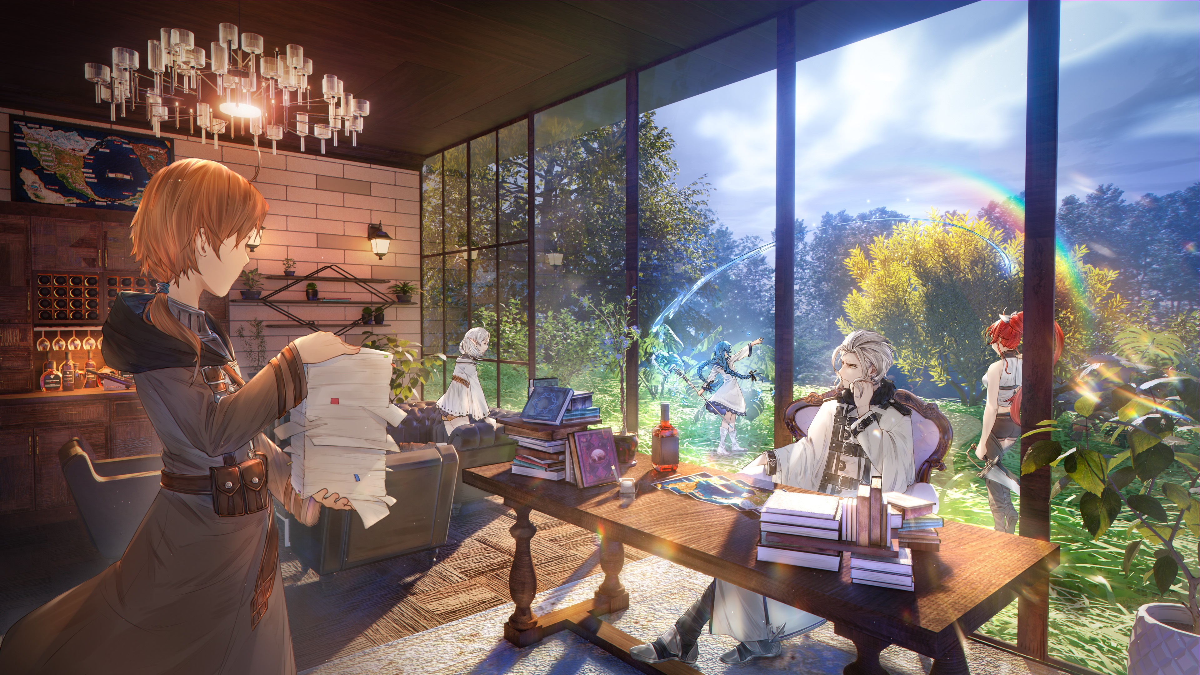 Anime Mushoku Tensei: Jobless Reincarnation 4k Ultra HD Wallpaper