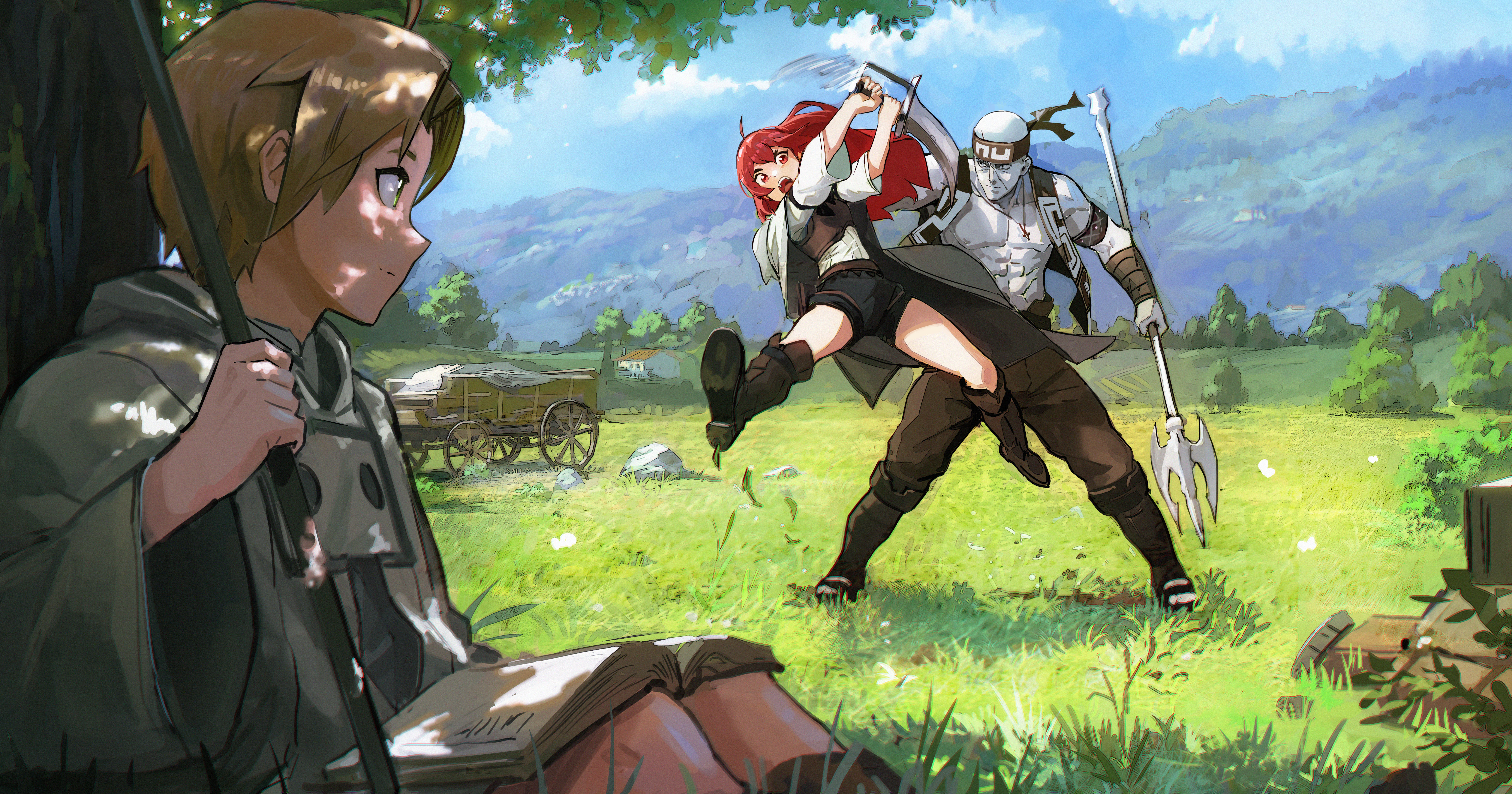 Anime Mushoku Tensei: Jobless Reincarnation 4k Ultra HD Wallpaper