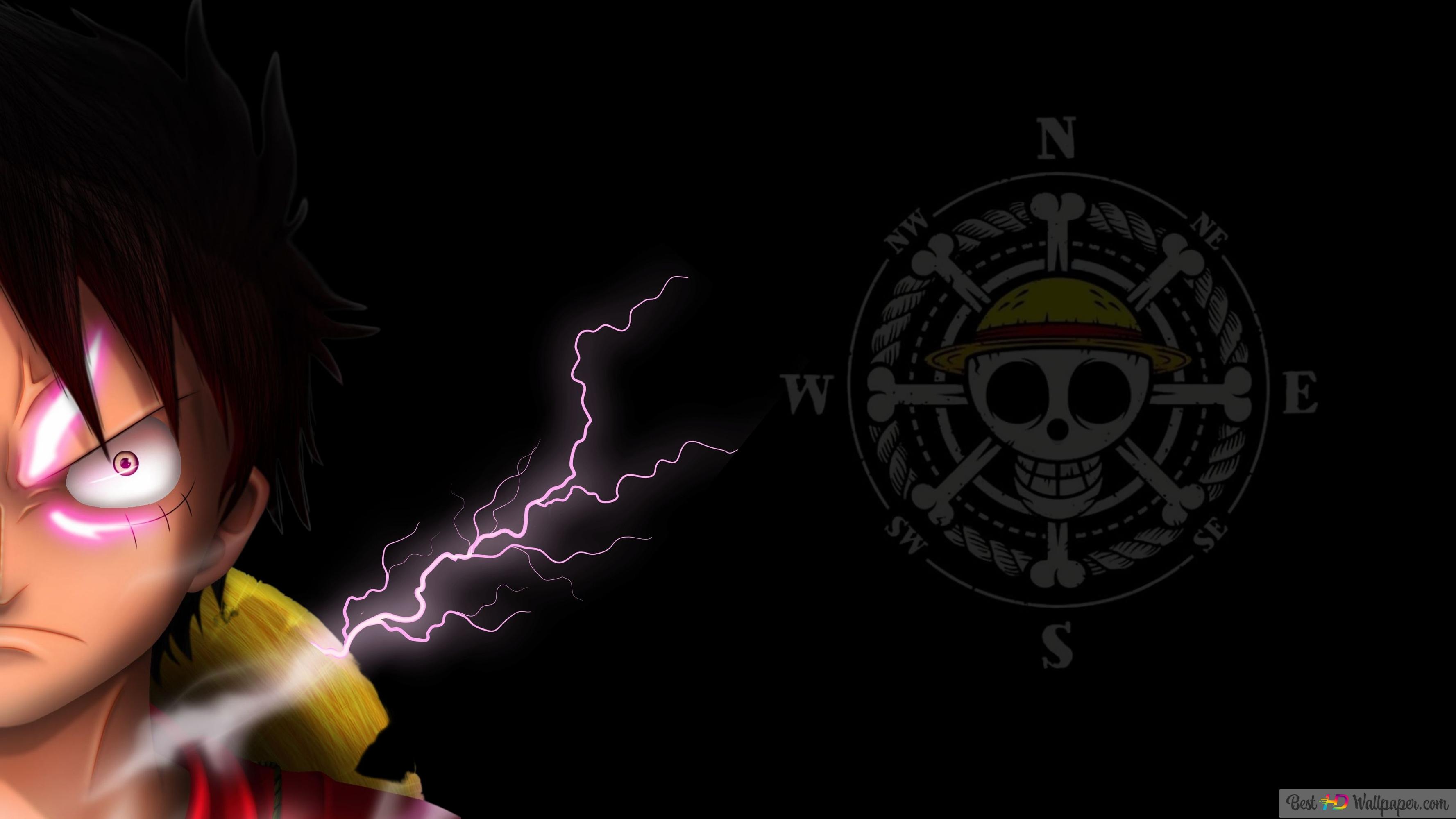 One Piece Monkey D Luffy in killer eyes 4K wallpaper download