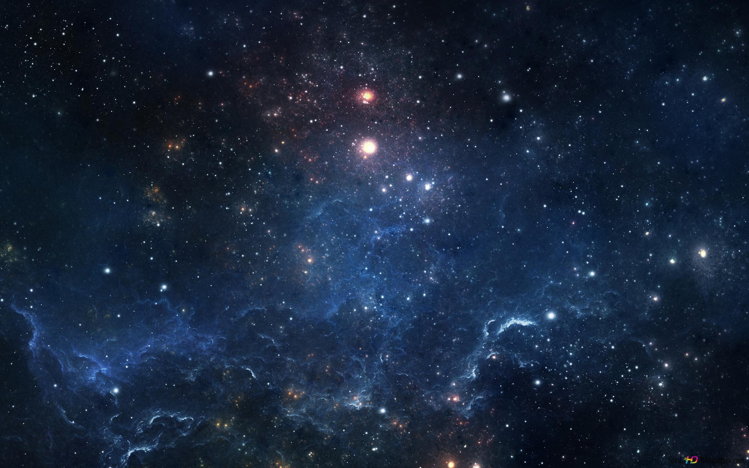 Cloud of Stars and Galaxies 4K wallpaper download