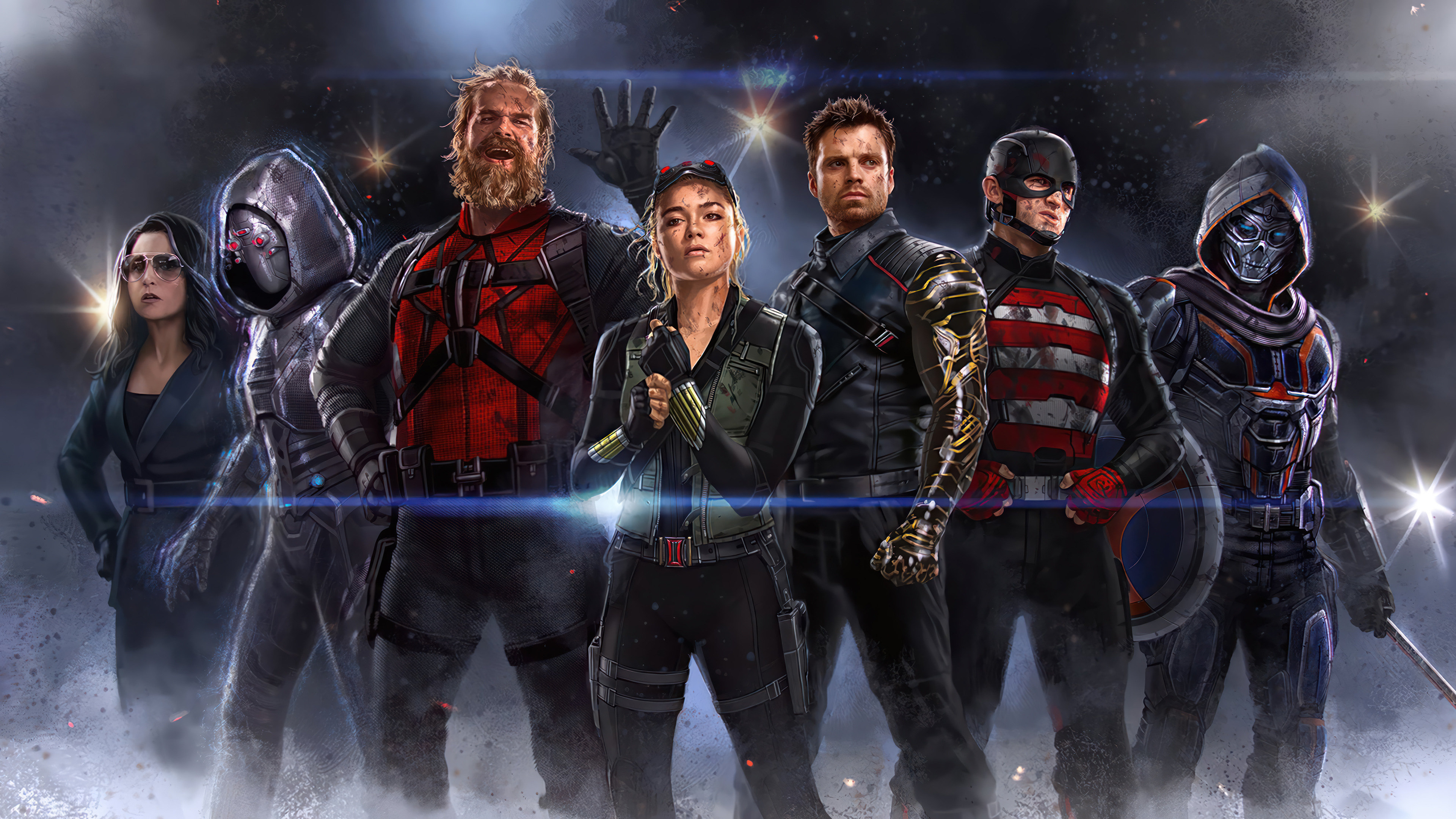 Free download Thunderbolts Marvel Characters Movie Wallpaper 4K HD PC 8521j [3840x2160] for your Desktop, Mobile & Tablet. Explore 4K Marvel Wallpaper. Marvel Wallpaper, Marvel Wallpaper, Marvel DC Wallpaper