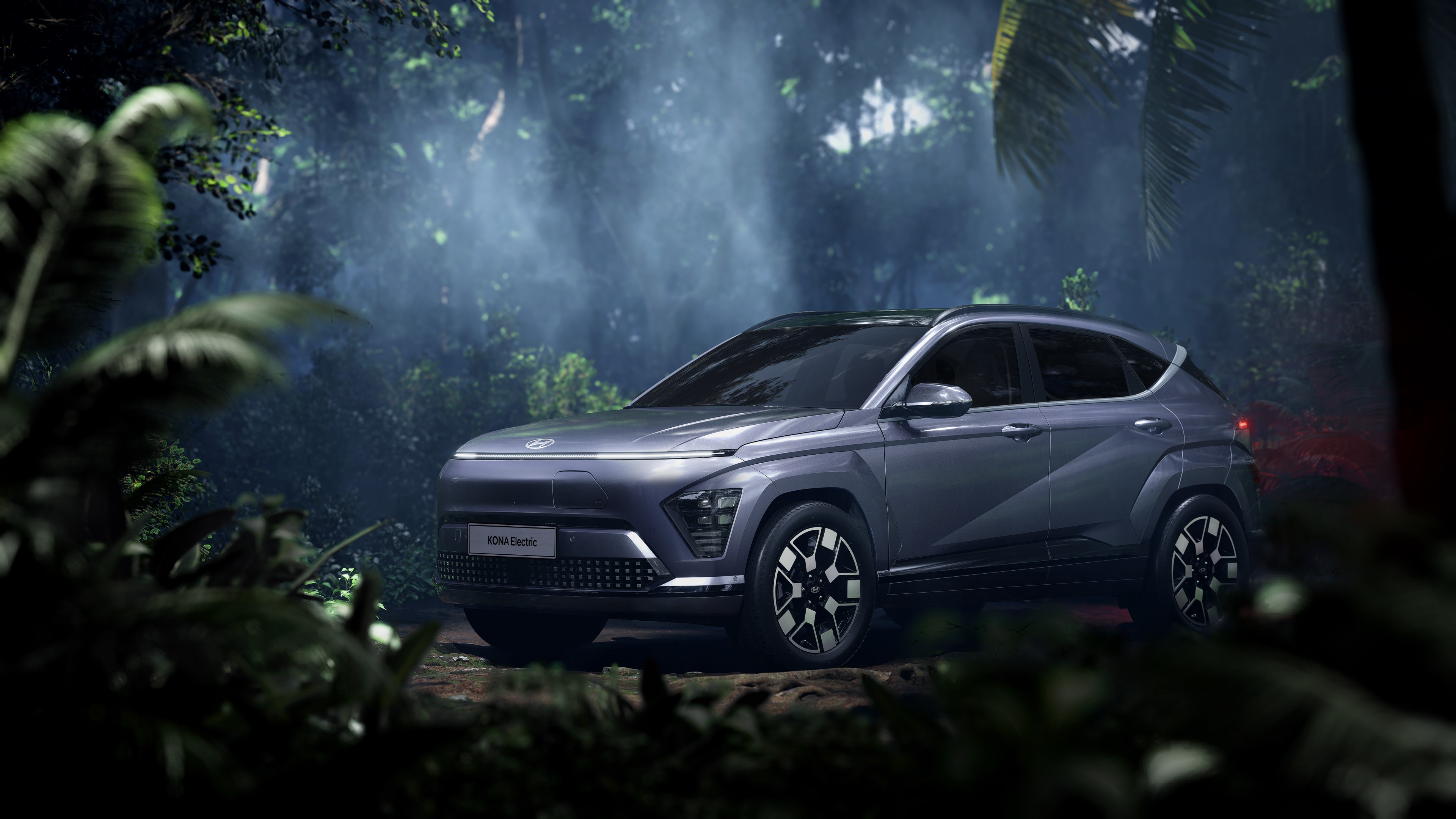Hyundai Kona EV 2023 4K Wallpaper Car Wallpaper
