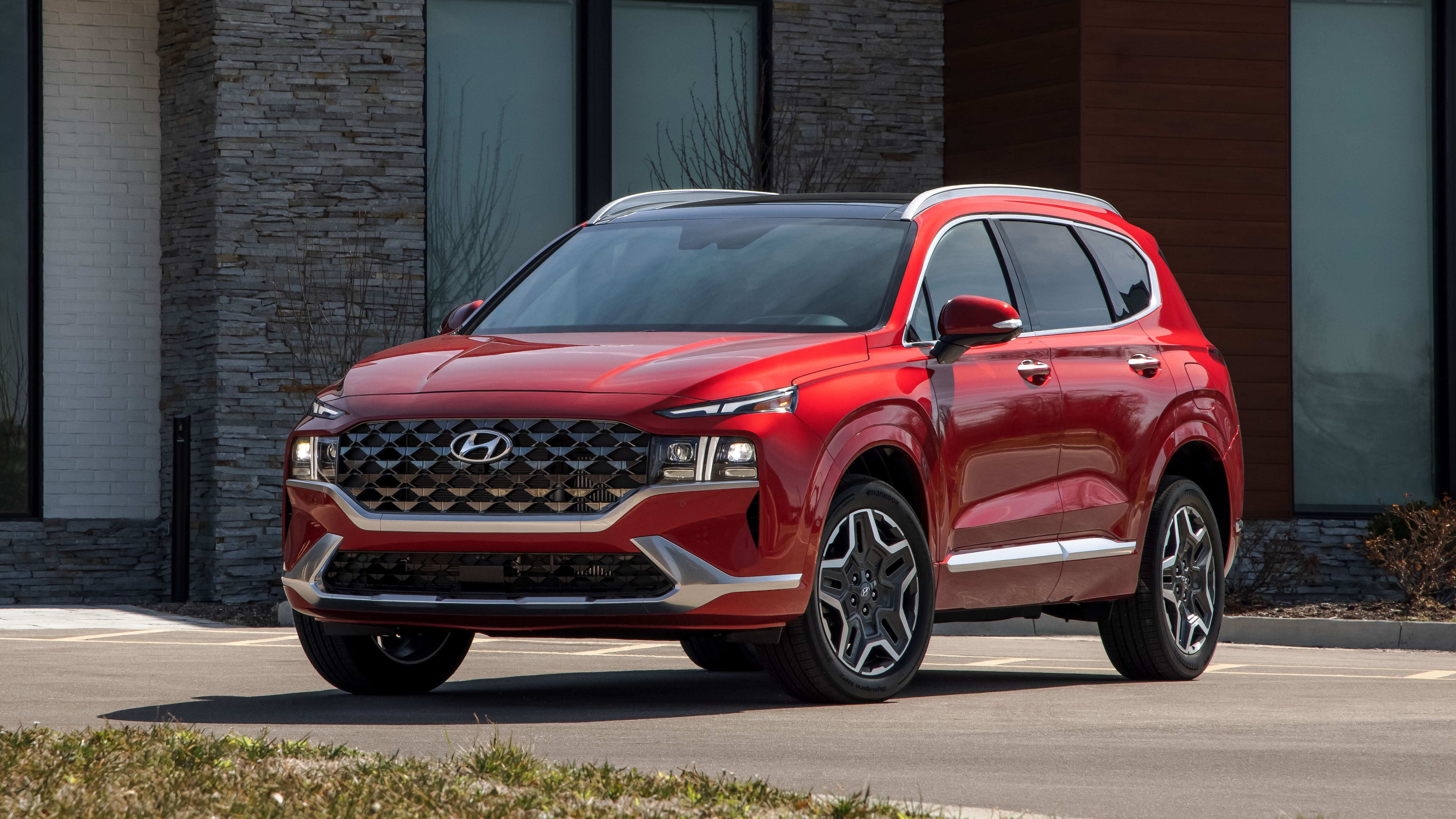 Hyundai Santa Fe Calligraphy 4K Wallpaper Car Wallpaper