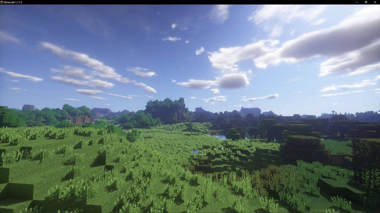 Download 4k Minecraft Terraces With Plants Wallpaper