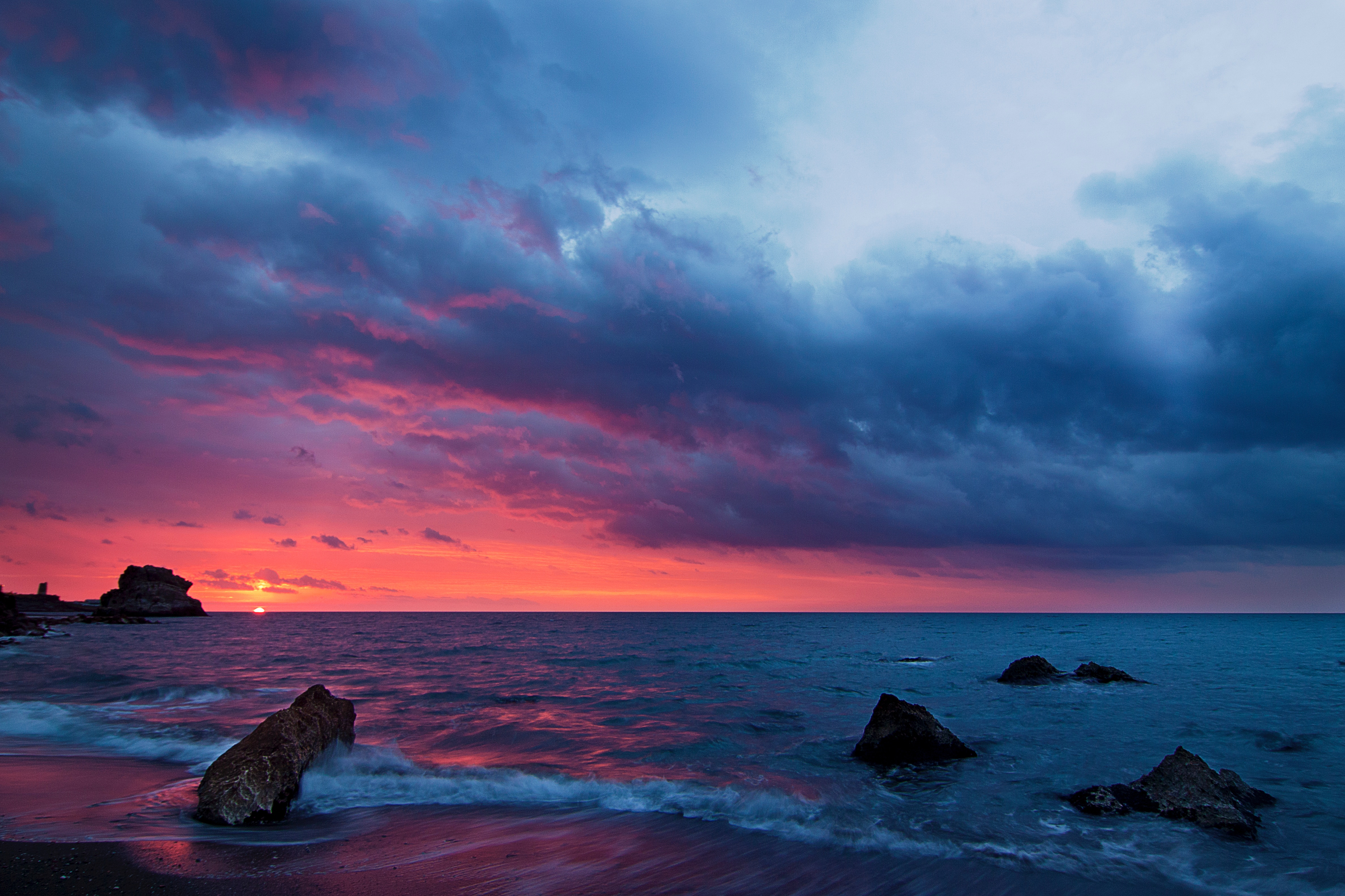 Cloudscape Dramatic Sky Coast 4k, HD Nature, 4k Wallpaper, Image, Background, Photo and Picture