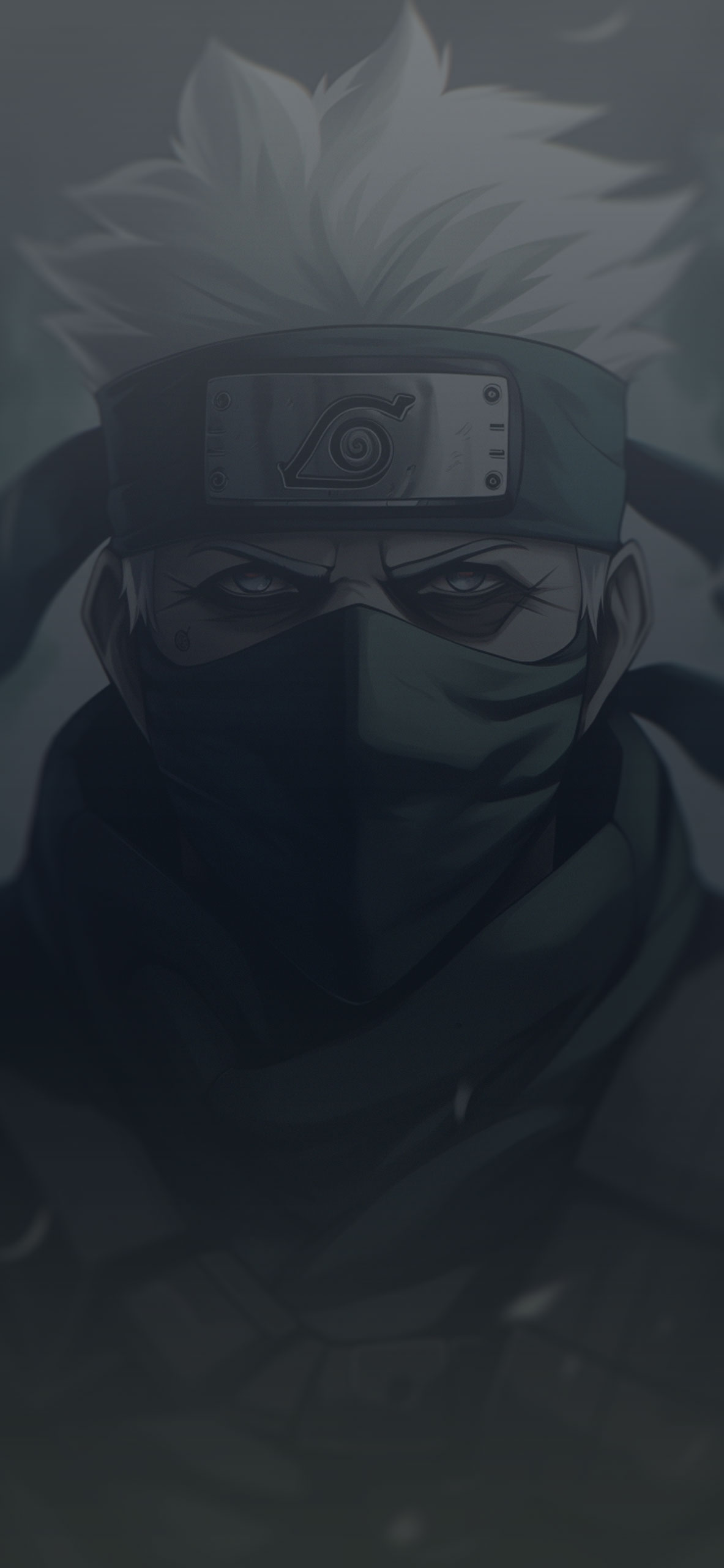Naruto Kakashi Art Wallpaper Aesthetic Wallpaper Phone