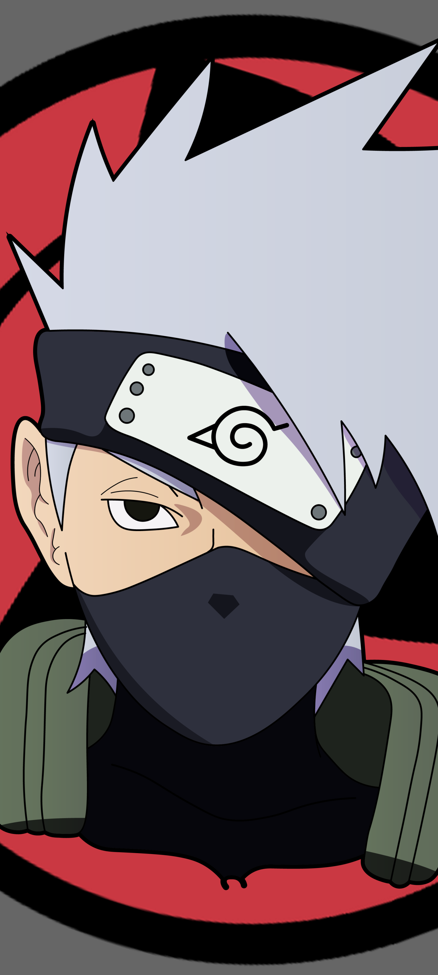 Wallpaper / Anime Naruto Phone Wallpaper, Kakashi Hatake, 1440x3200 free download