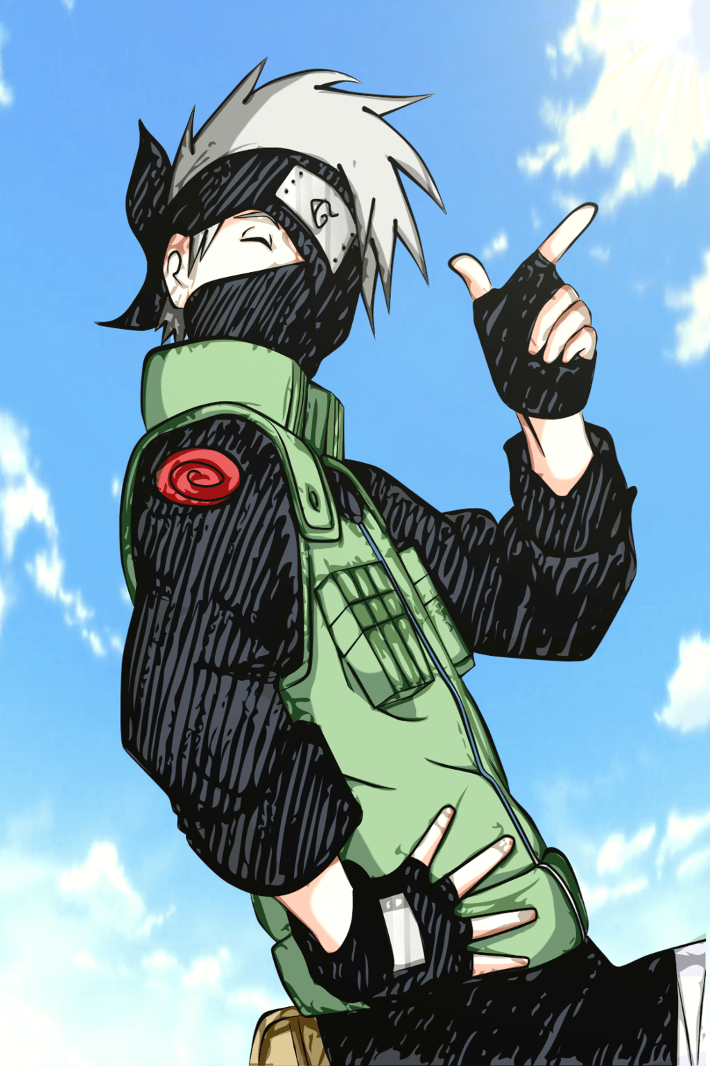Kakashi Phone Wallpaper