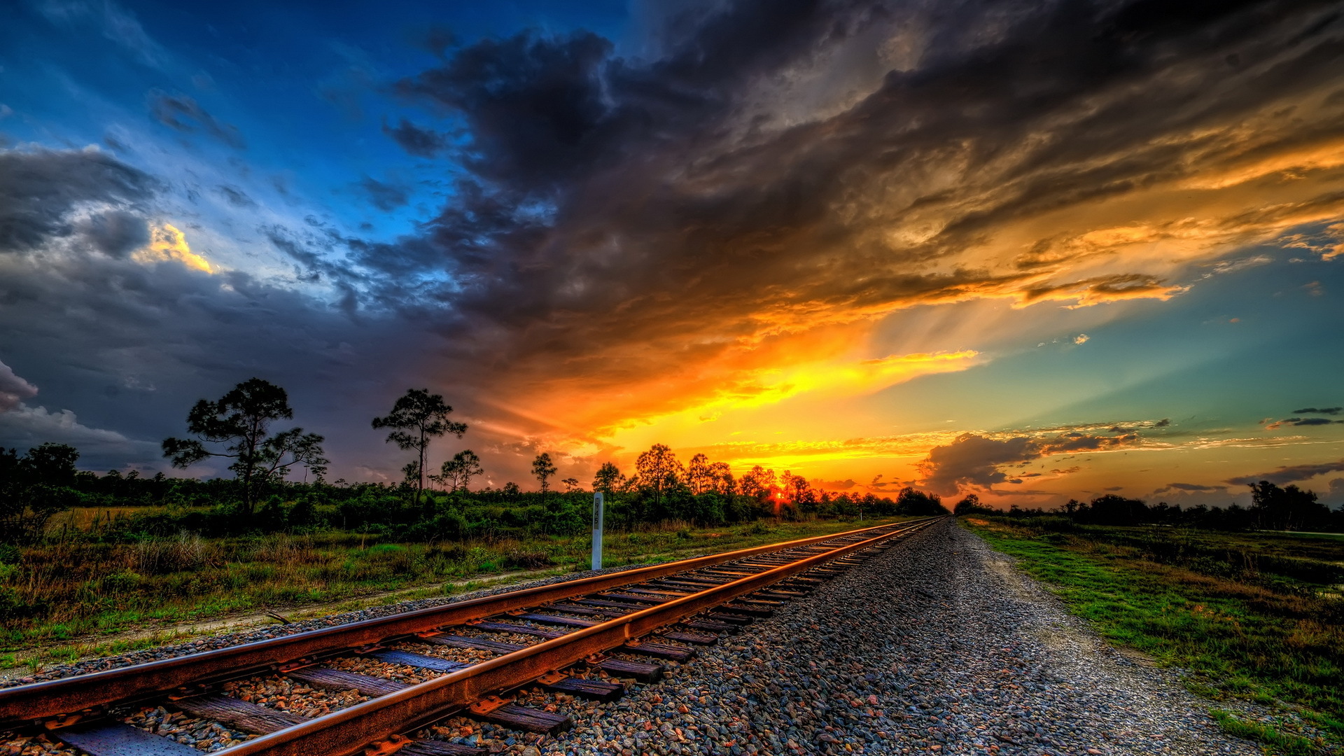 Free download Dramatic Railway Sky Wallpaper IPhone Wallpaper [1920x1080] for your Desktop, Mobile & Tablet. Explore Railways Wallpaper