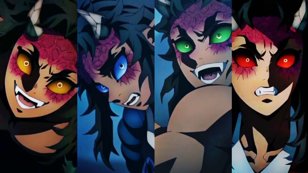 Hantengu's 4 forms- Sekido, Karaku, Aizetsu, Urogi- EP- 4/ RAW SCENES