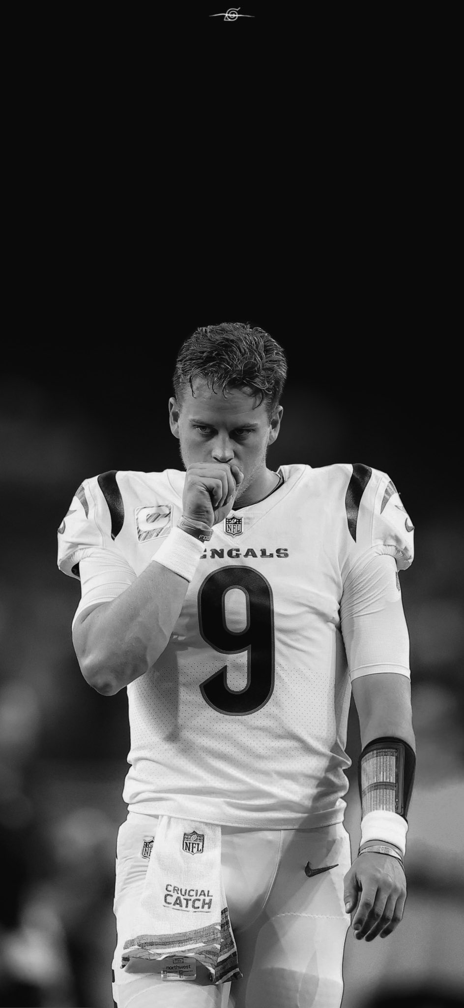 Joe Burrow B&W