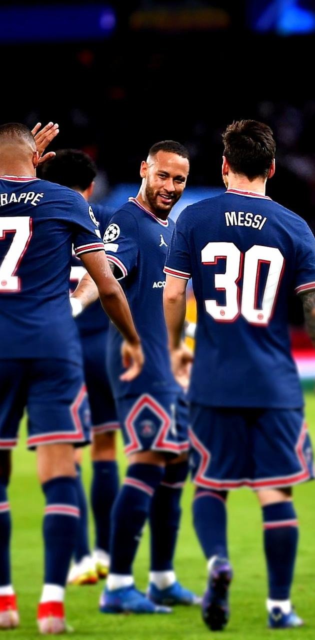 Messi and mbappe Wallpaper Download