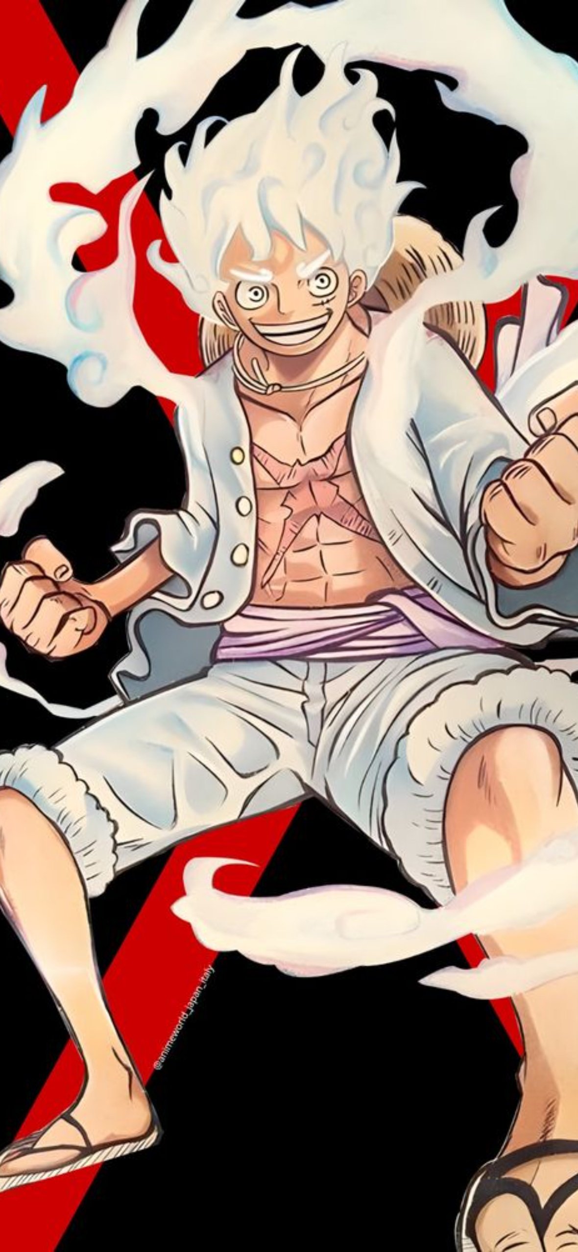 Luffy Gear 5 Laughing One Piece 4K Wallpaper iPhone HD Phone #6031l
