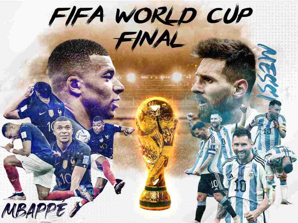 Comparing Lionel Messi and Kylian Mbappe: The protagonists of Argentina vs France World Cup final