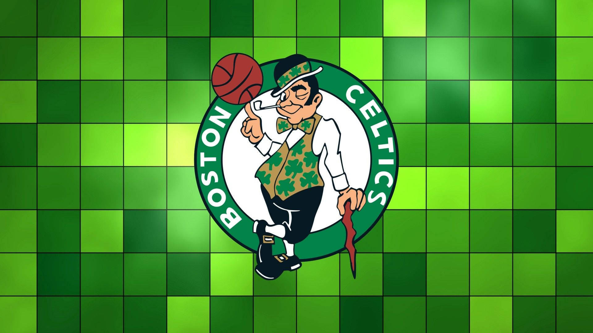 Download Boston Celtics So Green Logo Wallpaper