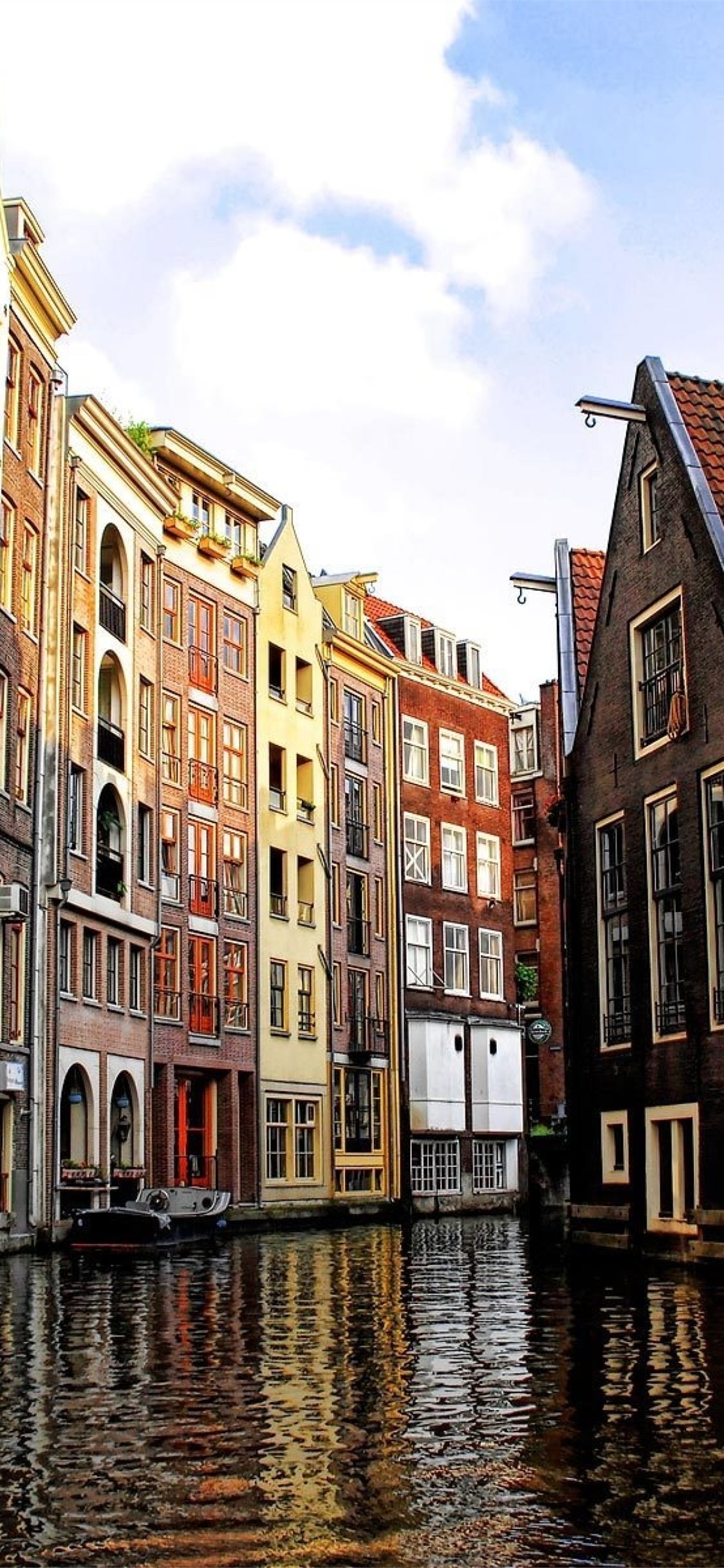 amsterdam venetian canal houses Resolution HD City. iPhone Wallpaper Free Download