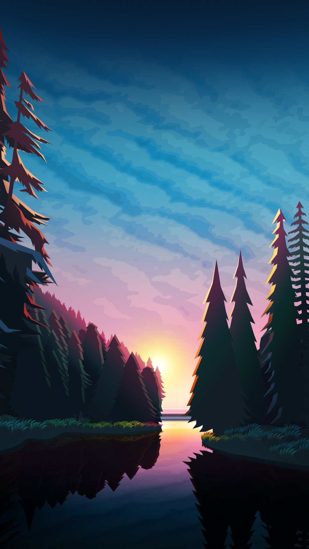 1080x1920 minimalist, minimalism, artist, artwork, digital art, hd, for iPhone 6, 7, 8 wallpaper