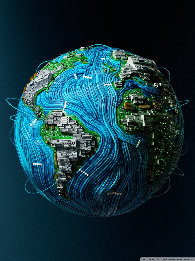High Tech Earth Ultra HD Desktop Background Wallpaper For 4K UHD TV, Widescreen & UltraWide Desktop & Laptop, Tablet