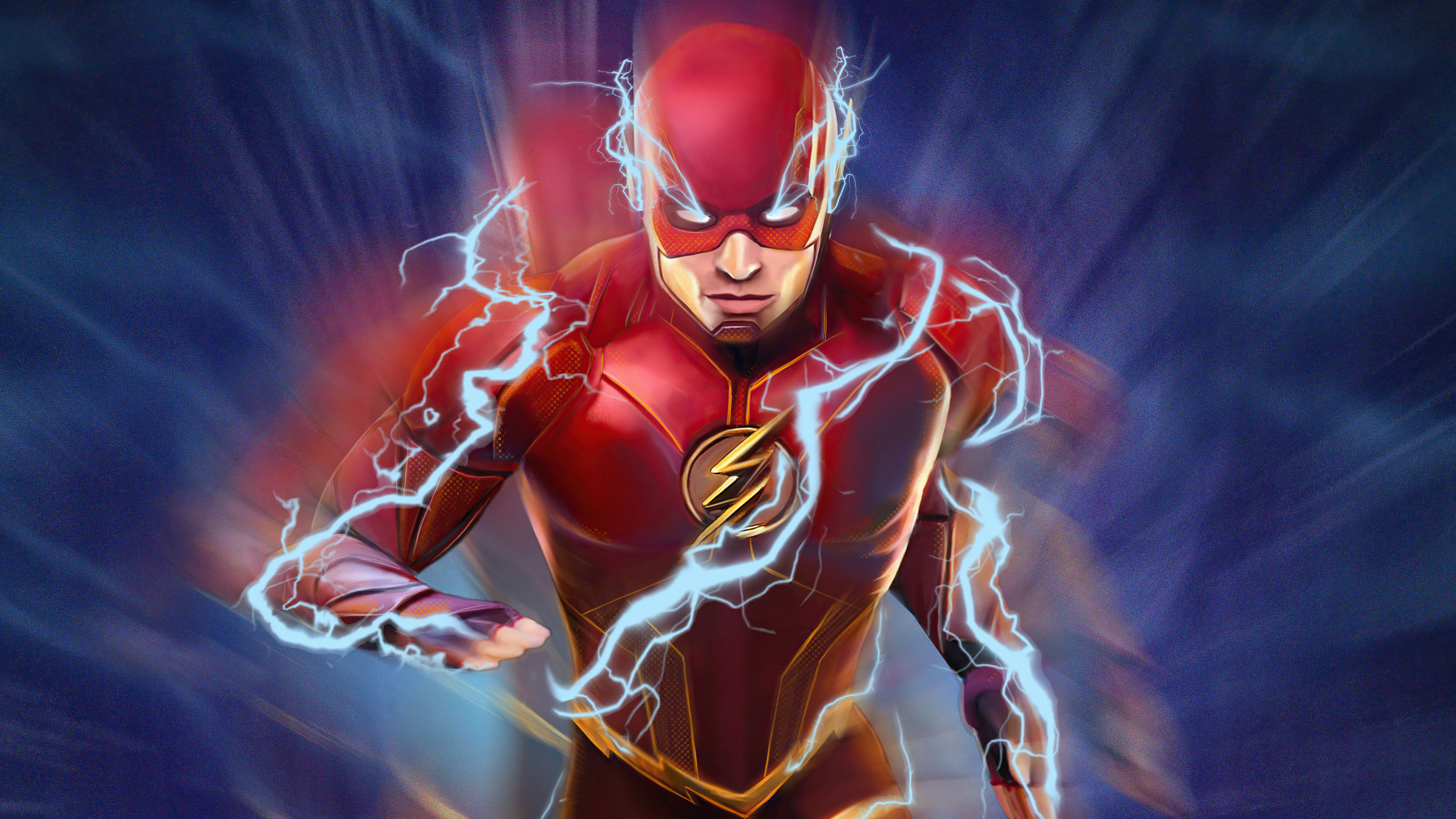 The Flash Superhero TV Show 4K Wallpaper