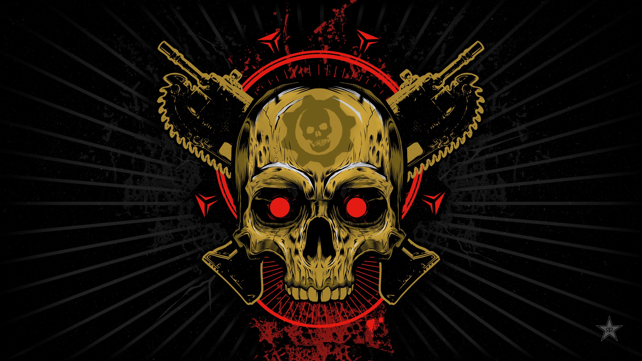 Wallpaper / gears of war 4, xbox games, games, pc games, ps games, hd, 4k, skull free download