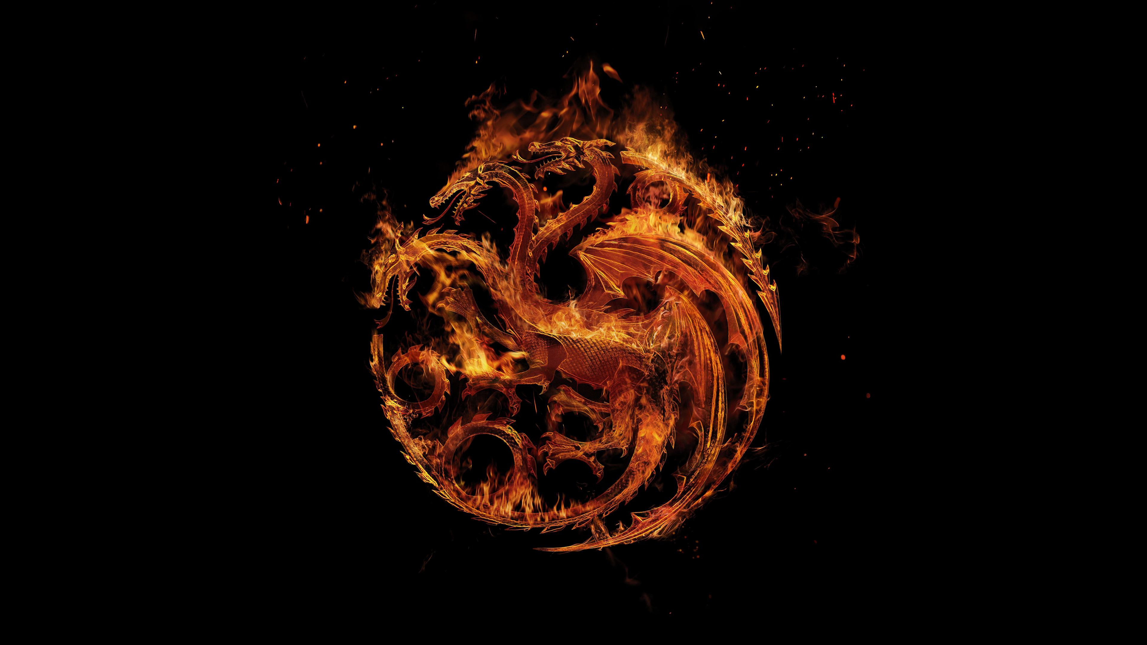 Cool Dragon 4K Wallpaper