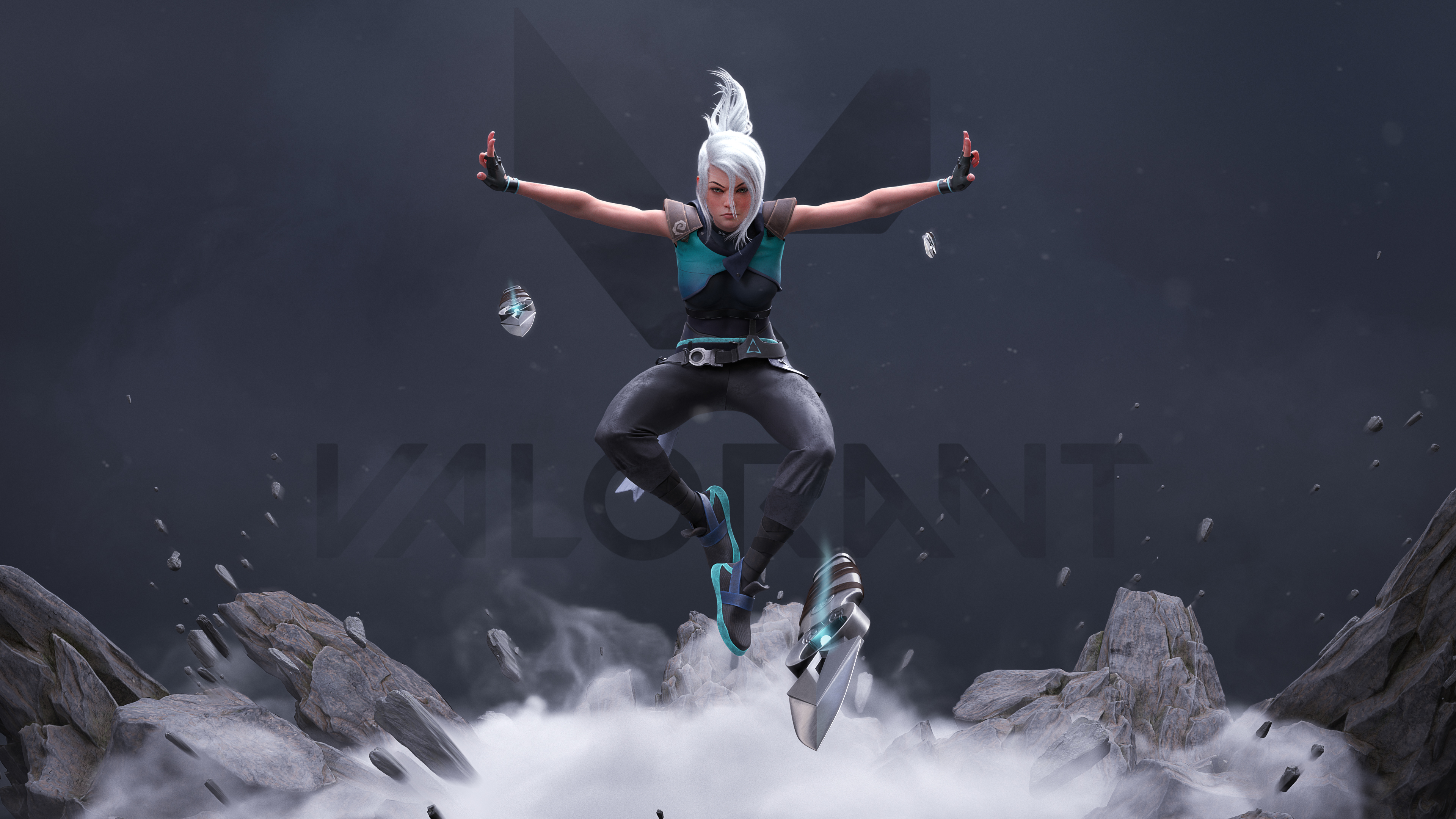 Jett Wallpaper 4K, Ninja, Valorant, PC Games