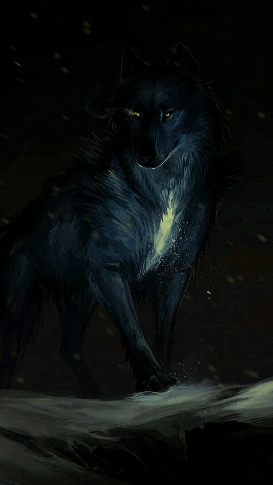 Black Wolf Wallpaper