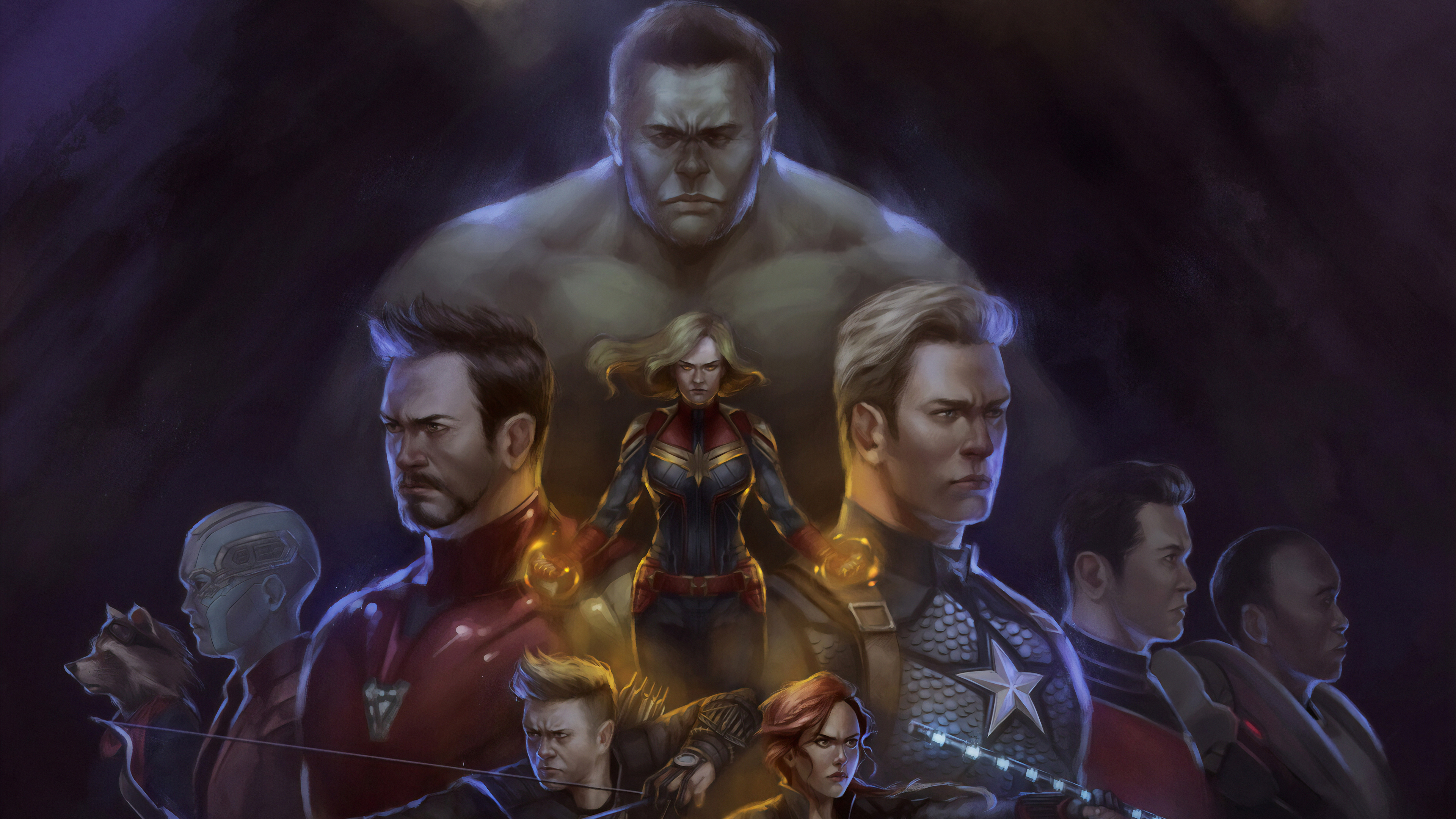 Avengers Art 4k, HD Superheroes, 4k Wallpaper, Image, Background, Photo and Picture