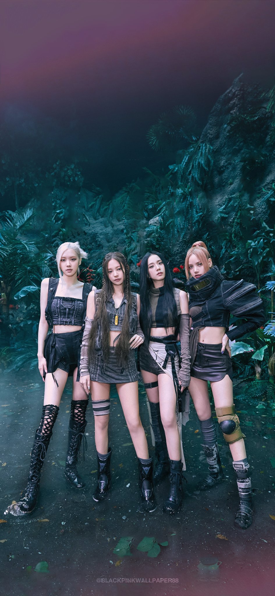 Yilindesigns L BP Locks - (1 2) #BLACKPINK M V VIEWS WALLPAPERS #PINKVENOM