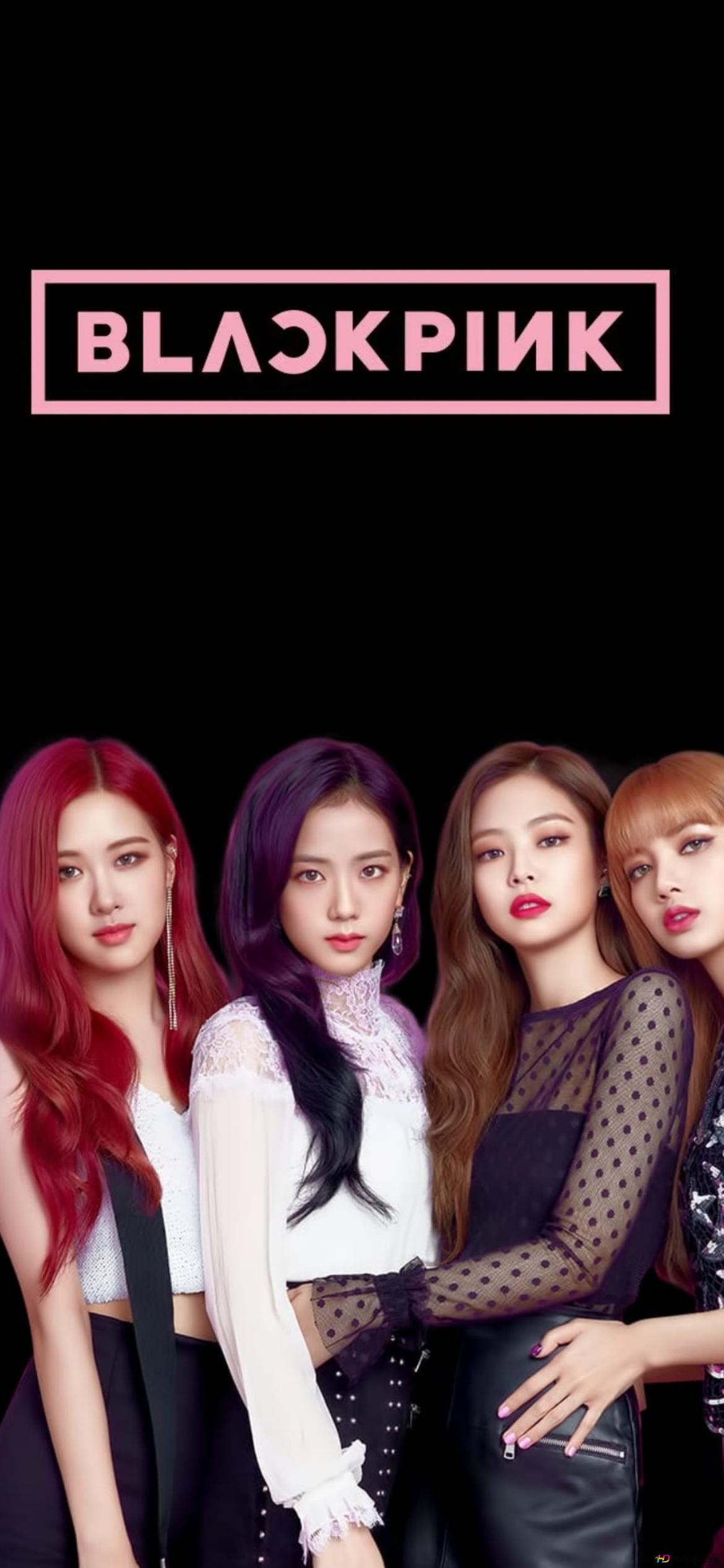 Blackpink girl group members Rose, Lisa, Jennie, Jisoo HD wallpaper download